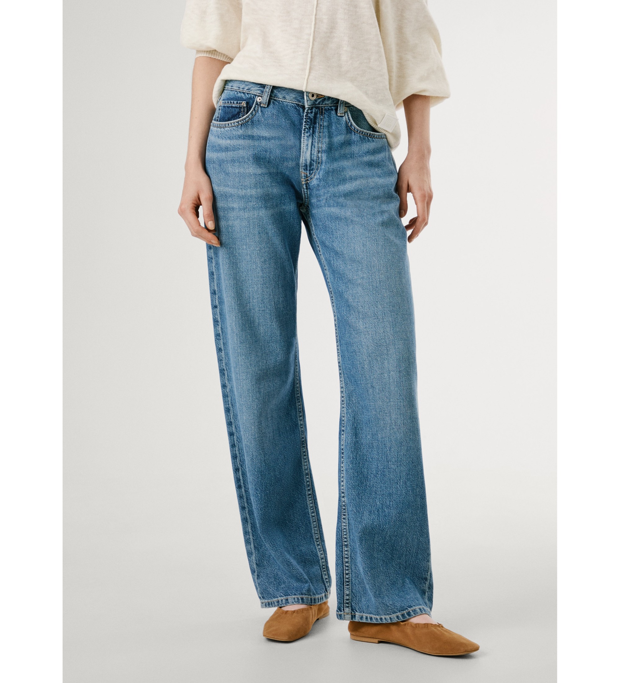Pepe Jeans für Damen. PL2049023V0 Jeans Loise Nicky blau (31/30), Lässig, Baumwolle, Denim