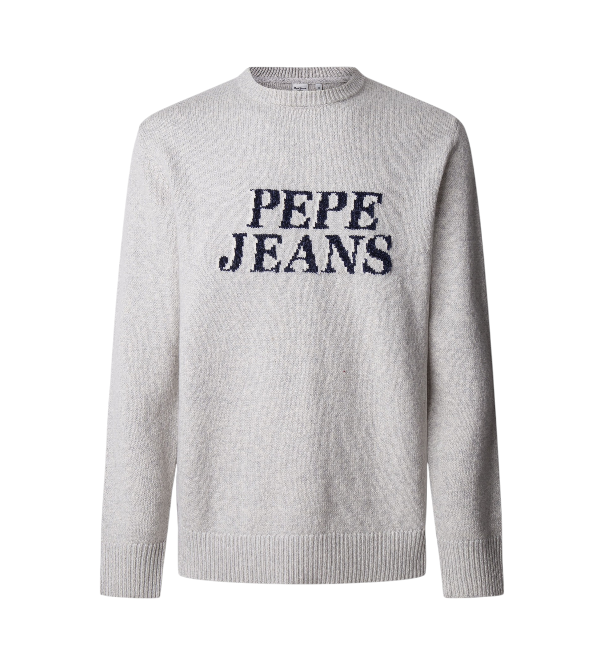 Pepe Jeans für Herren. PM702499 Luka Grauer Pullover (M), Lässig, Acryl