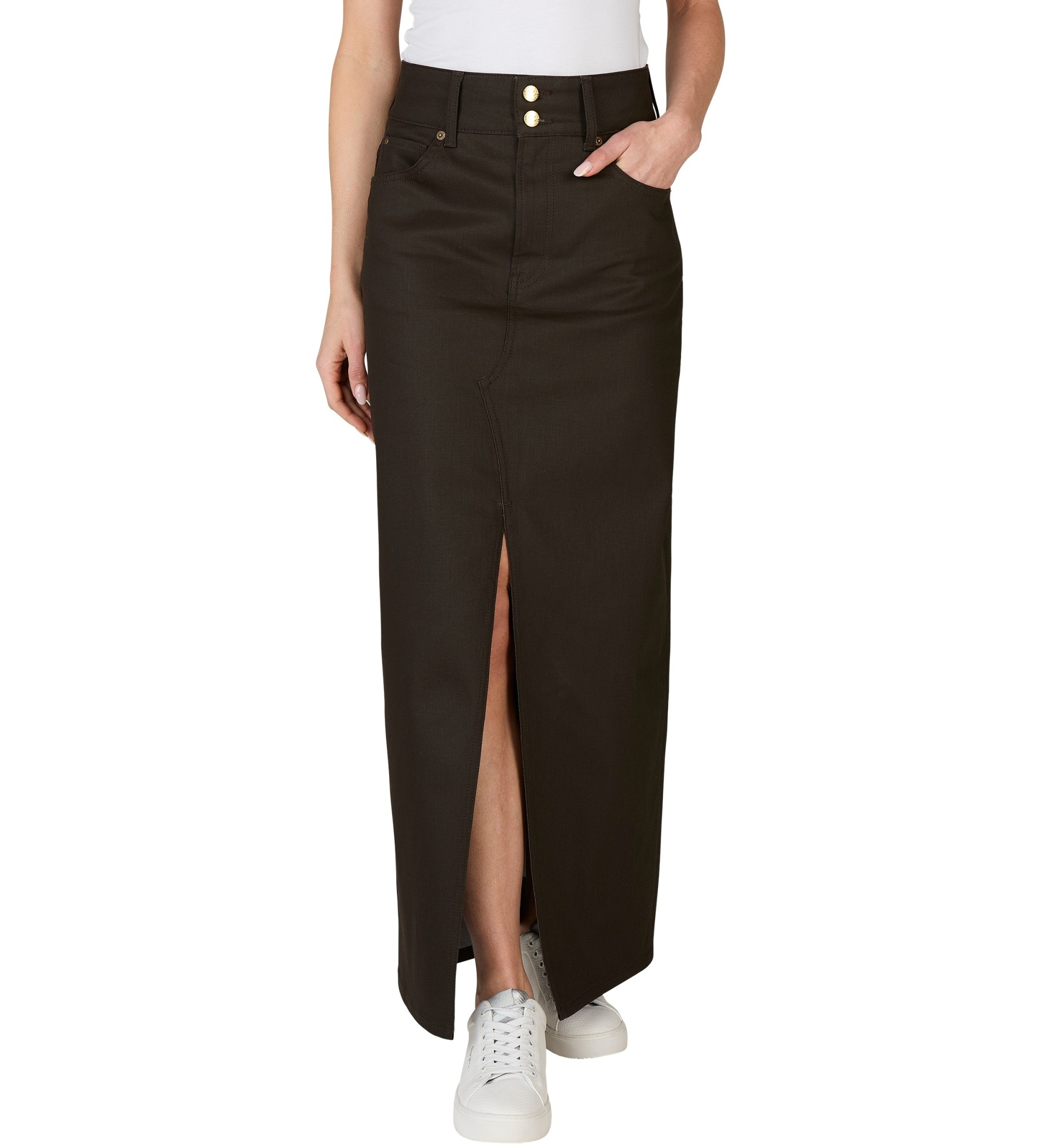 Pepe Jeans für Damen. PL901167 Maxirock Hw grau (M), Lässig, Denim, Nachhaltig