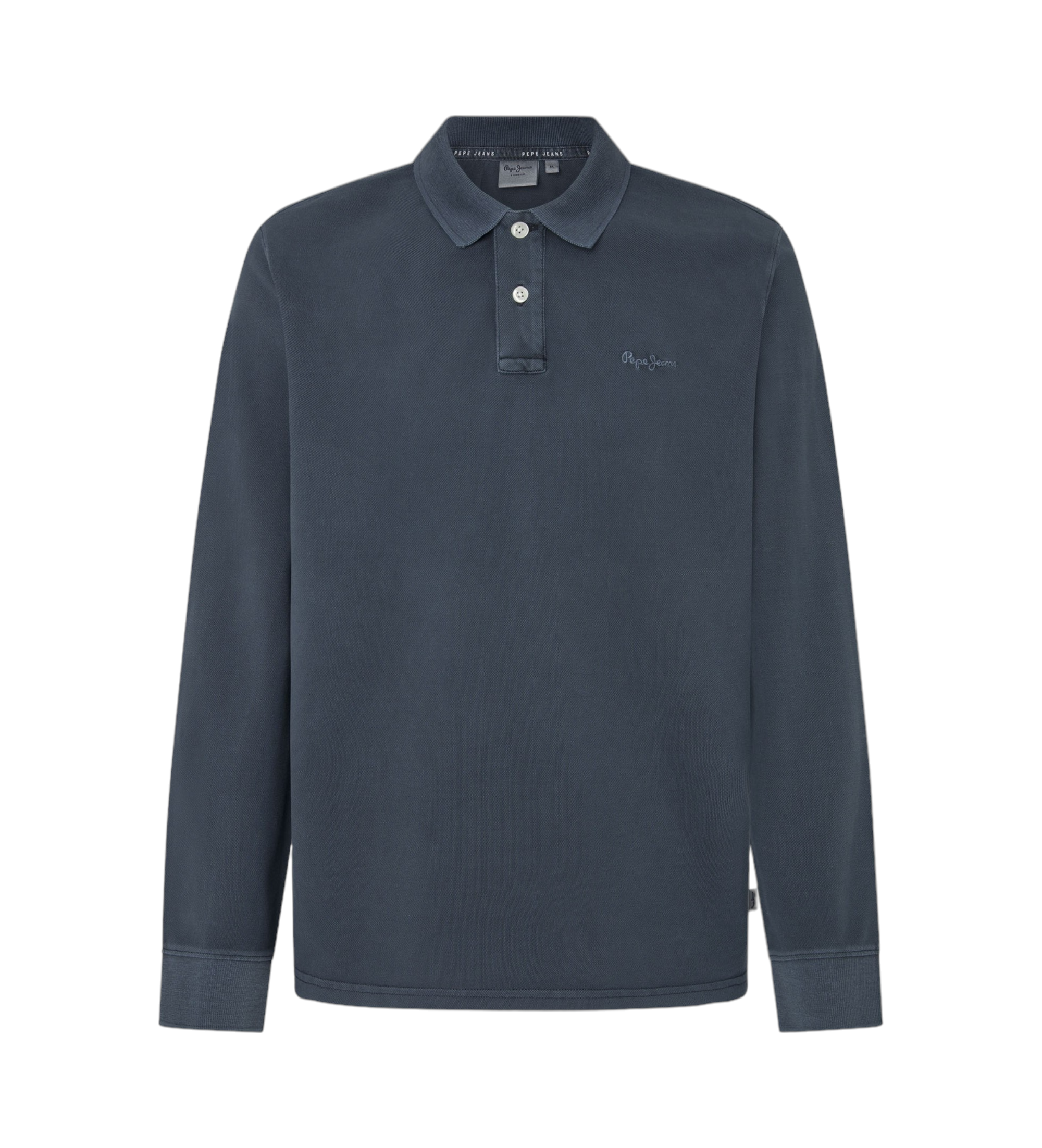 Pepe Jeans für Herren. PM542213 Neu Oliver Gd Ls navy Polohemd (S), Lässig, Langarm, Nachhaltig, Marine