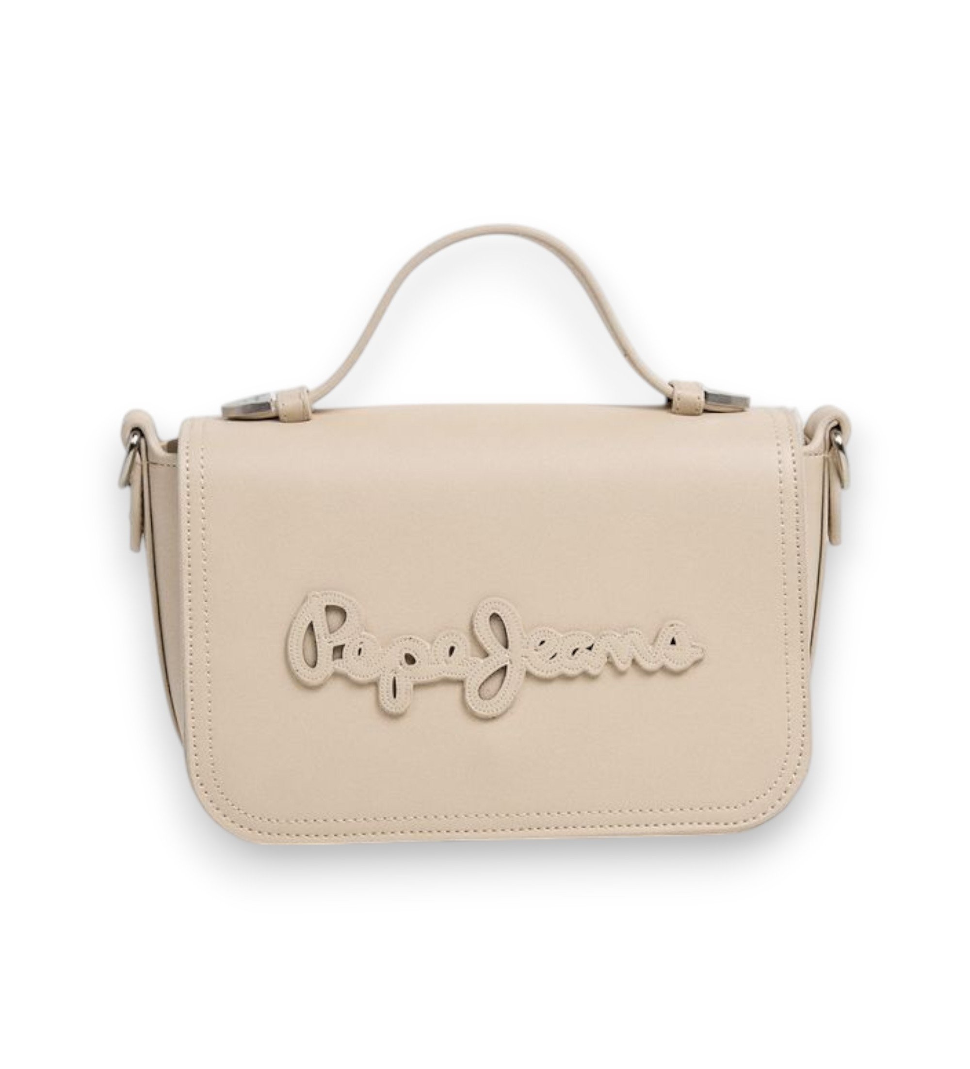 Pepe Jeans für Damen. PL0300115 Nina Bass beige Handtasche (OSFA), Lässig, Polyurethan