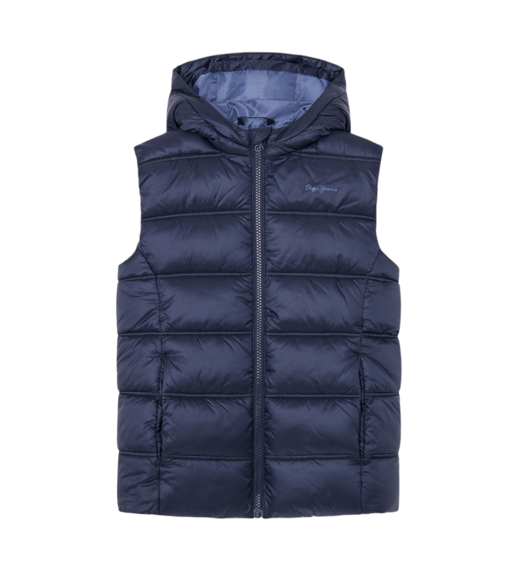 Pepe Jeans für Jungen. PB401281 Weste Odyn navy (16años= 176cm), Lässig, Polyester, Marine, Kinderbekleidung