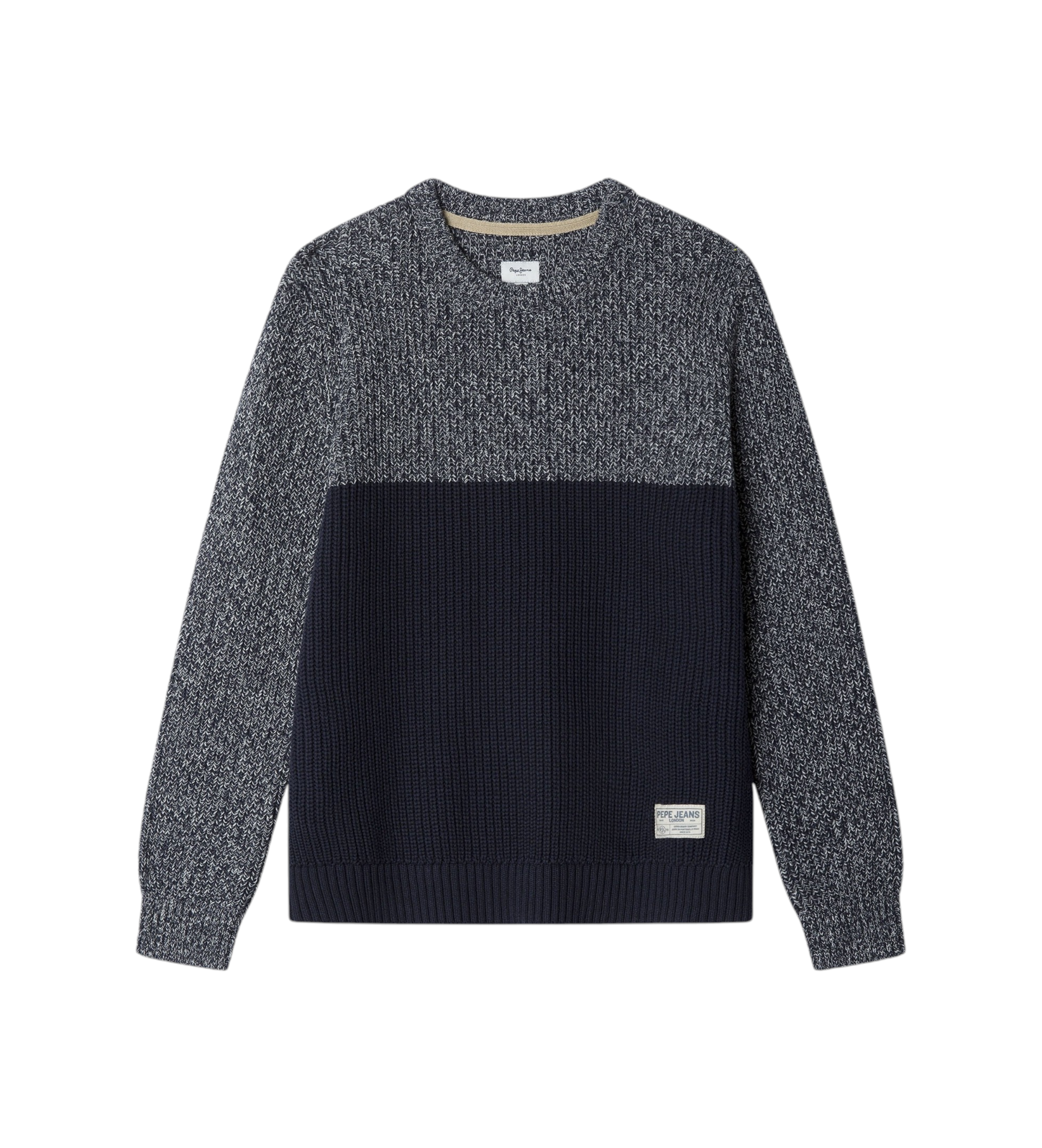 Pepe Jeans für Jungen. PB7000008 Pennie marineblauer Pullover (10Años= 140cm), Lässig, Baumwolle, Kinderbekleidung