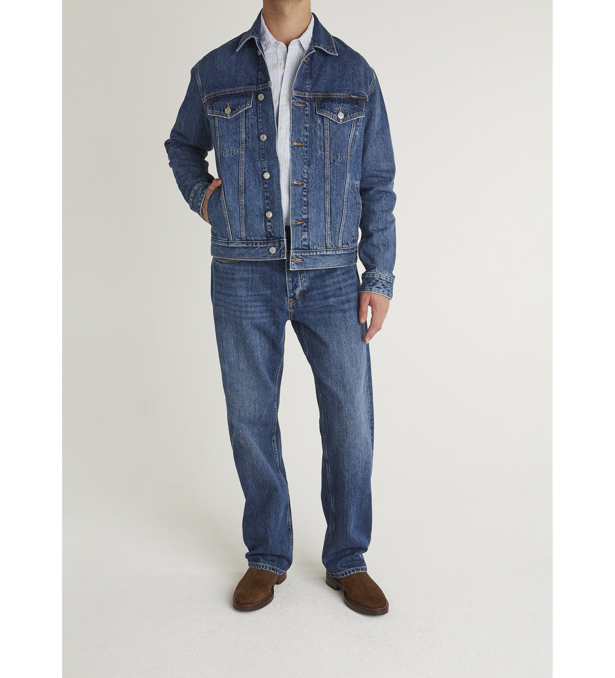 Pepe Jeansvoor mannen. PM20839794U0 Jeans Bexley blauw (33/32), Casual, Katoen, Denim