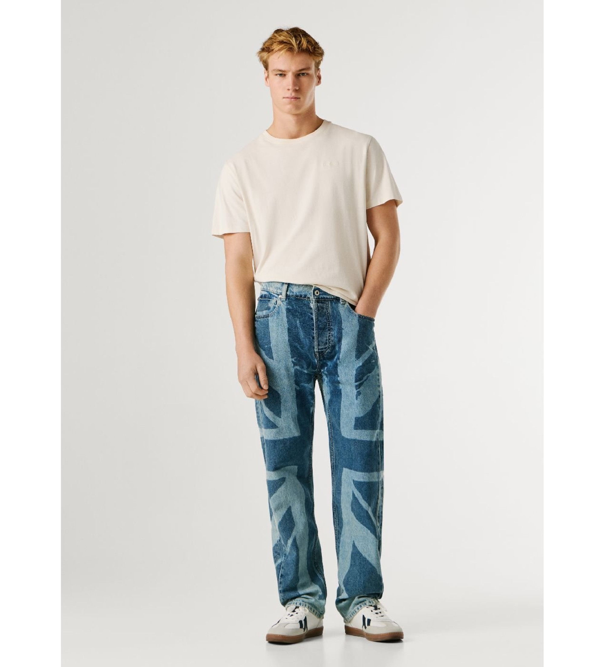 Pepe Jeans für Herren. PM2084541 Jeans Relaxed Bexley Iconic Union blau (32/30), Lässig, Baumwolle, Denim