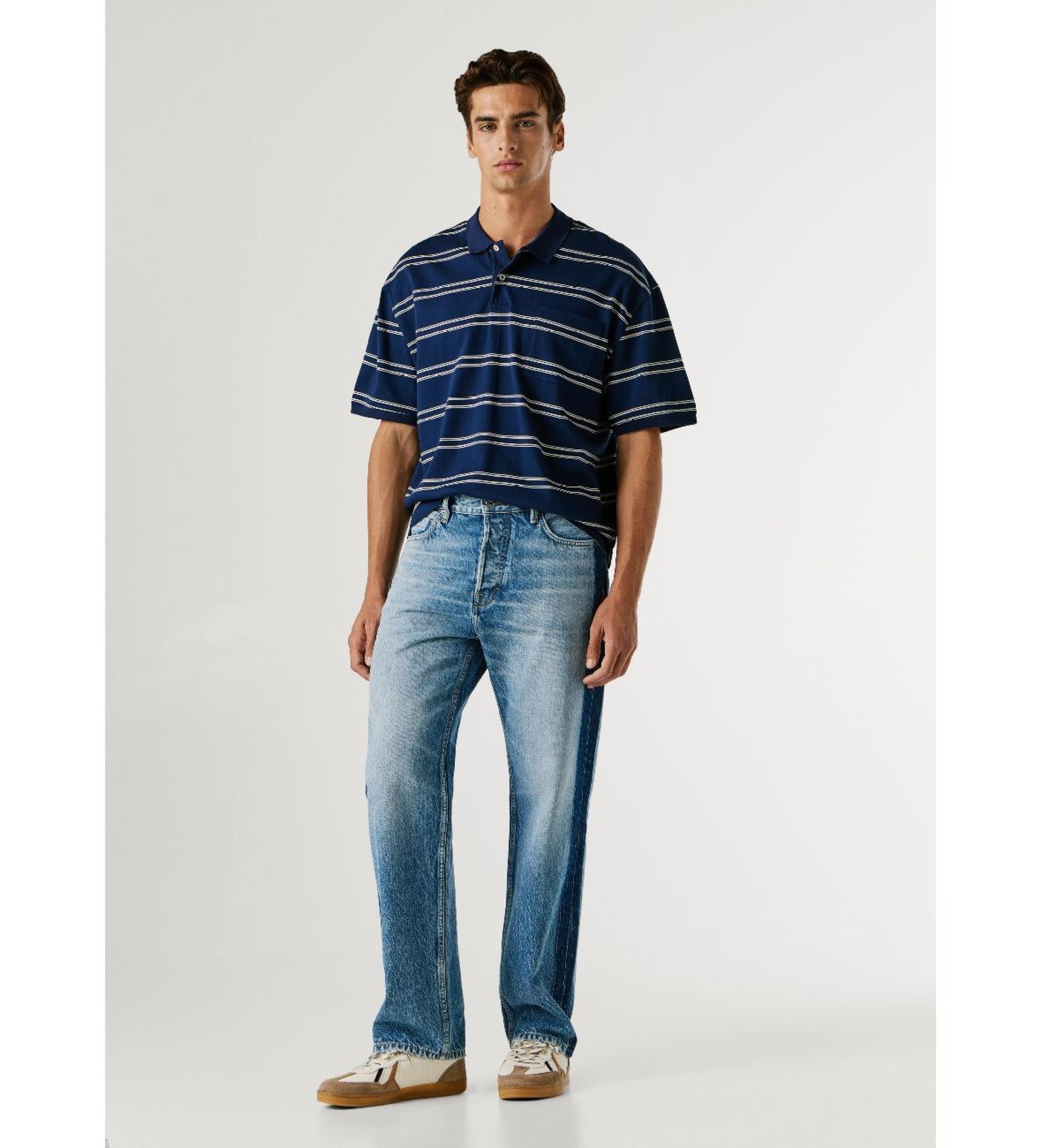 Pepe Jeans für Herren. PM2084537 Entspannte blaue Bexley-Jeans (32/32), Lässig, Baumwolle, Denim