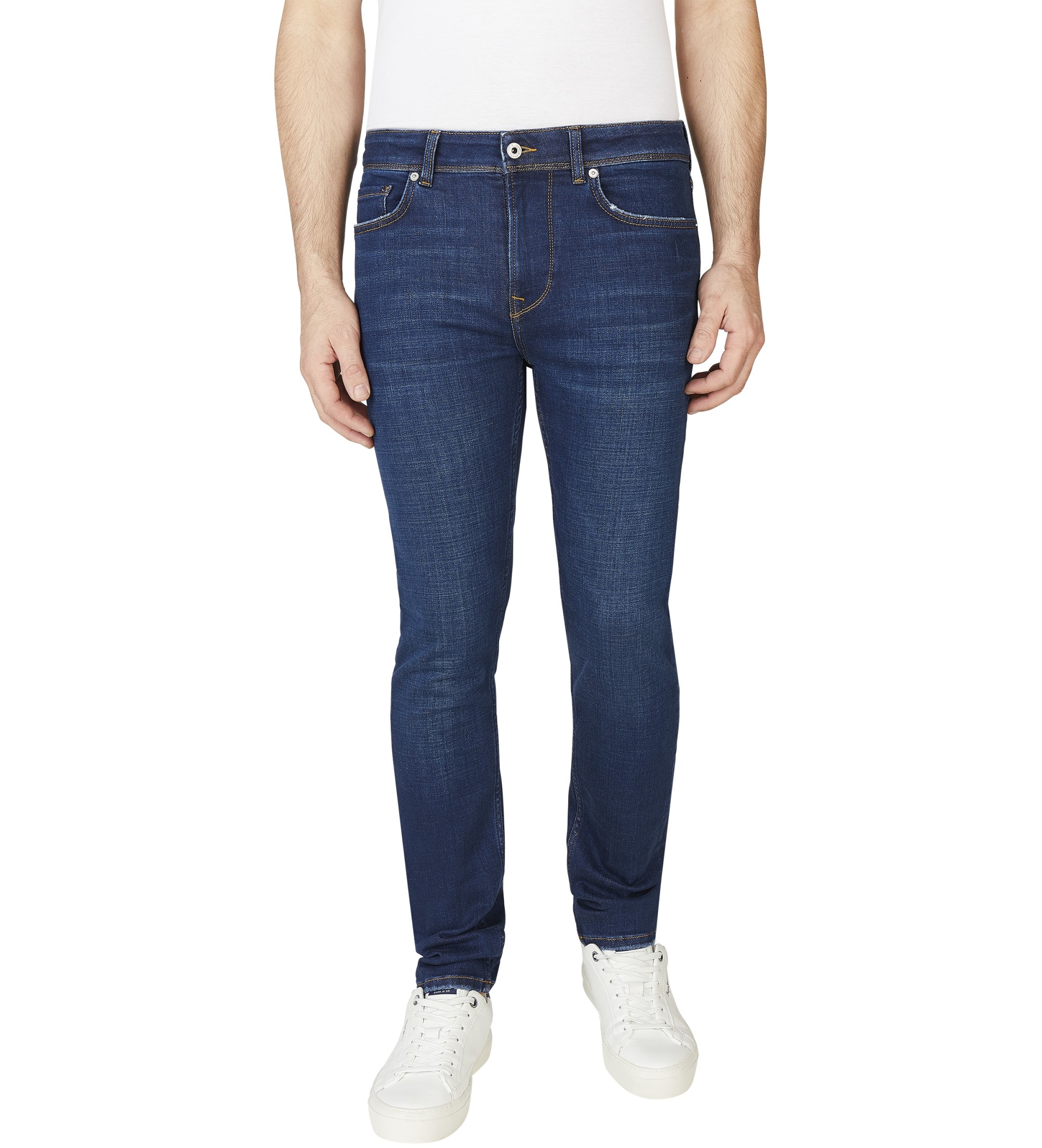 Pepe Jeans für Herren. PM207387EF4 Finsbury Skinny Fit Jeans blau (31/32), Lässig, Baumwolle, Denim