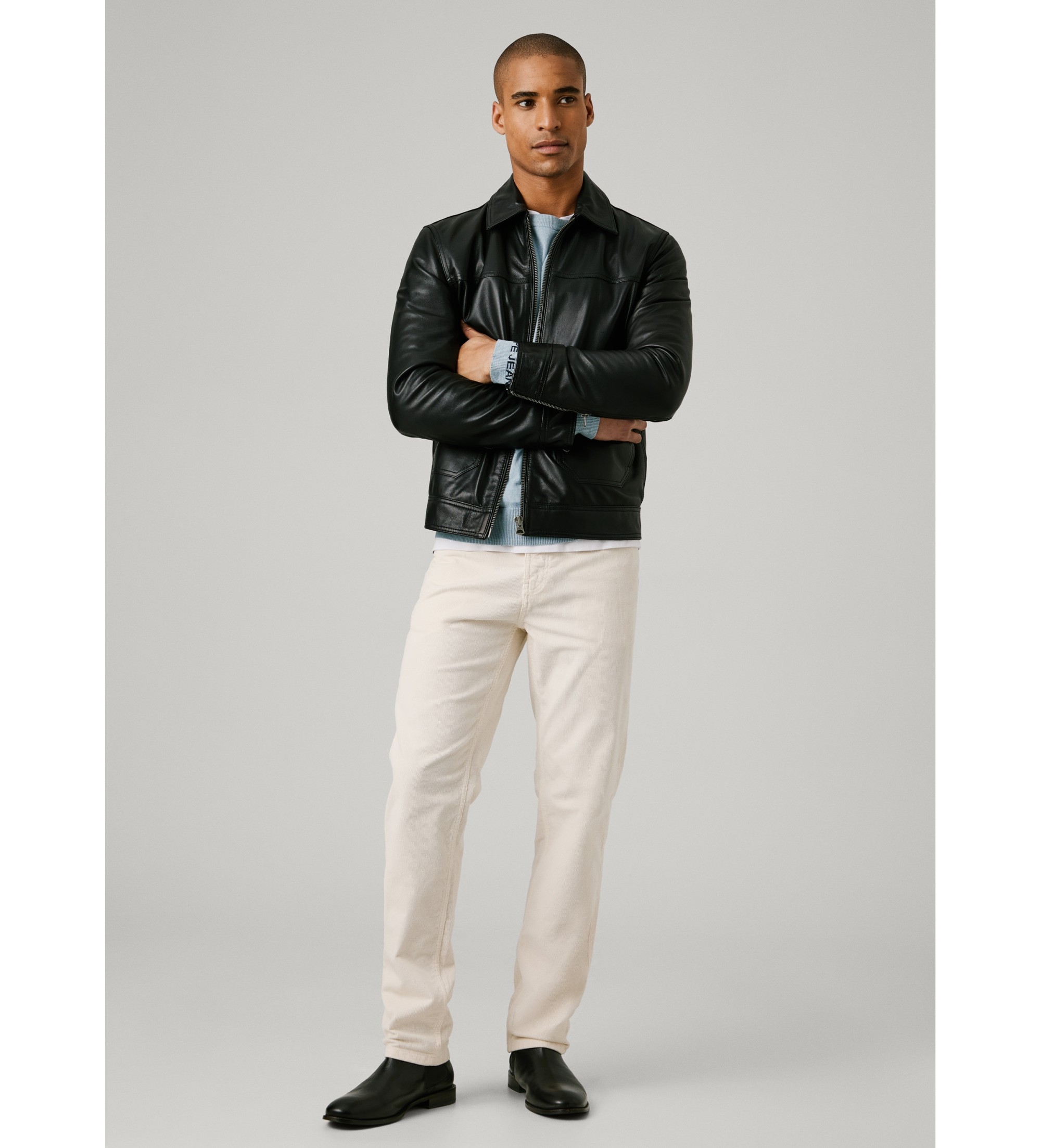 Pepe Jeans für Herren. PM2100016 Slim Five Pockets Cordhose beige (33), Lässig, Baumwolle, Klassisch