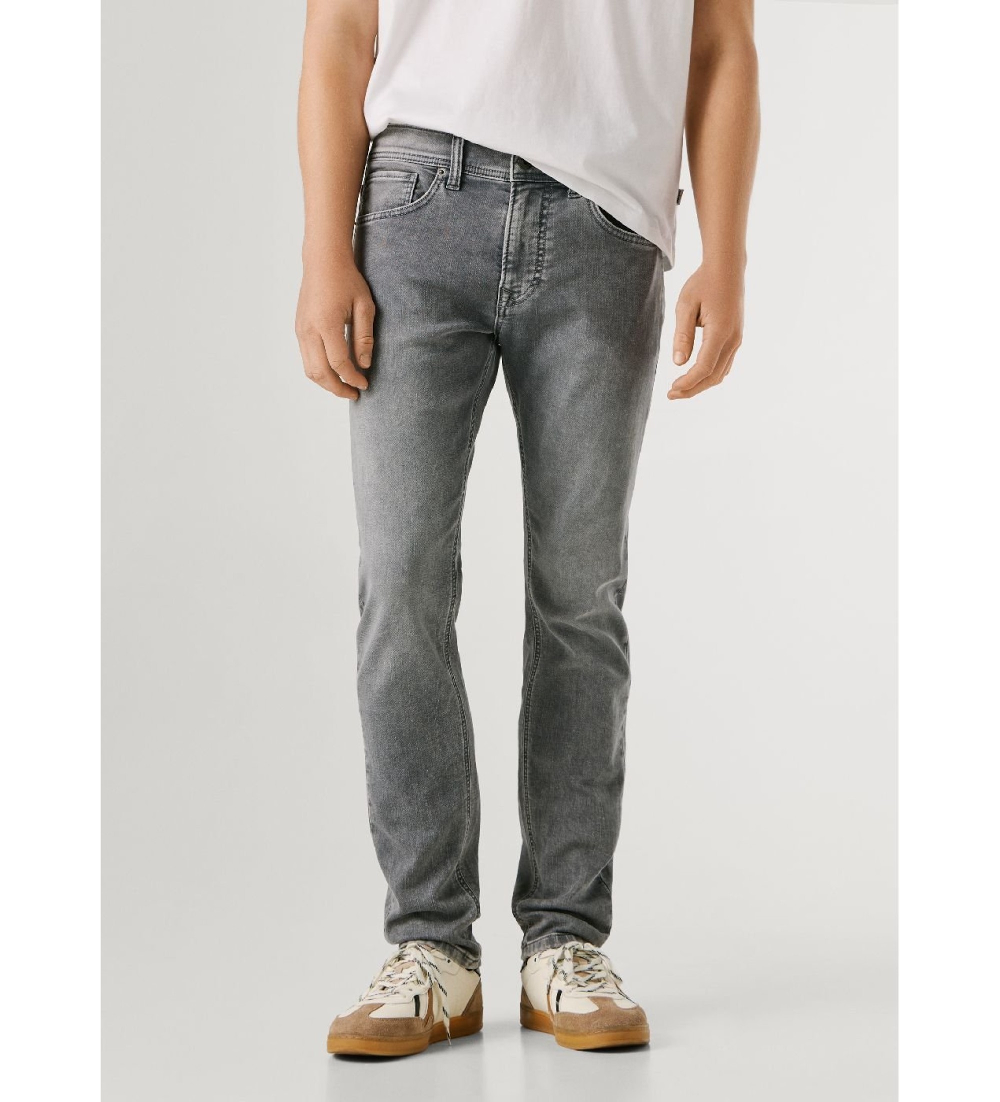 Pepe Jeans für Herren. PM20738988UG Gymdigo grau Slim Jeans (32/32), Lässig, Baumwolle, Denim