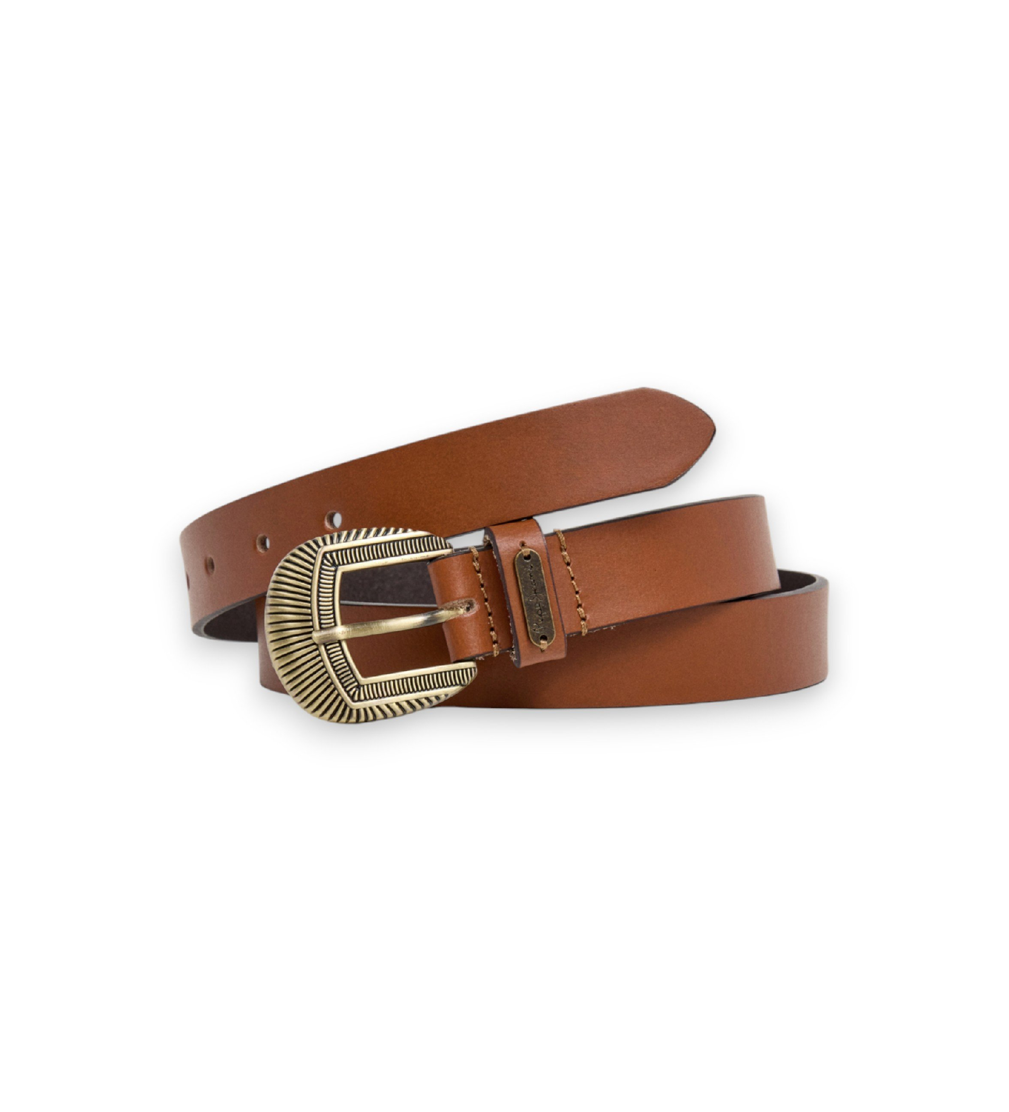 Pepe Jeans für Damen. PL0200003 Gürtel Sophie braun (S), Lässig, Leder
