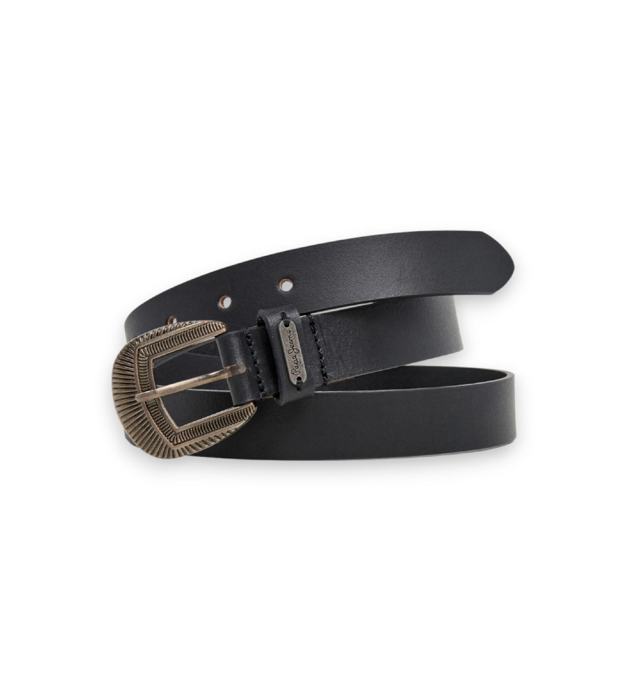 Pepe Jeans für Damen. PL0200003 Sophie Gürtel schwarz (M), Lässig, Leder