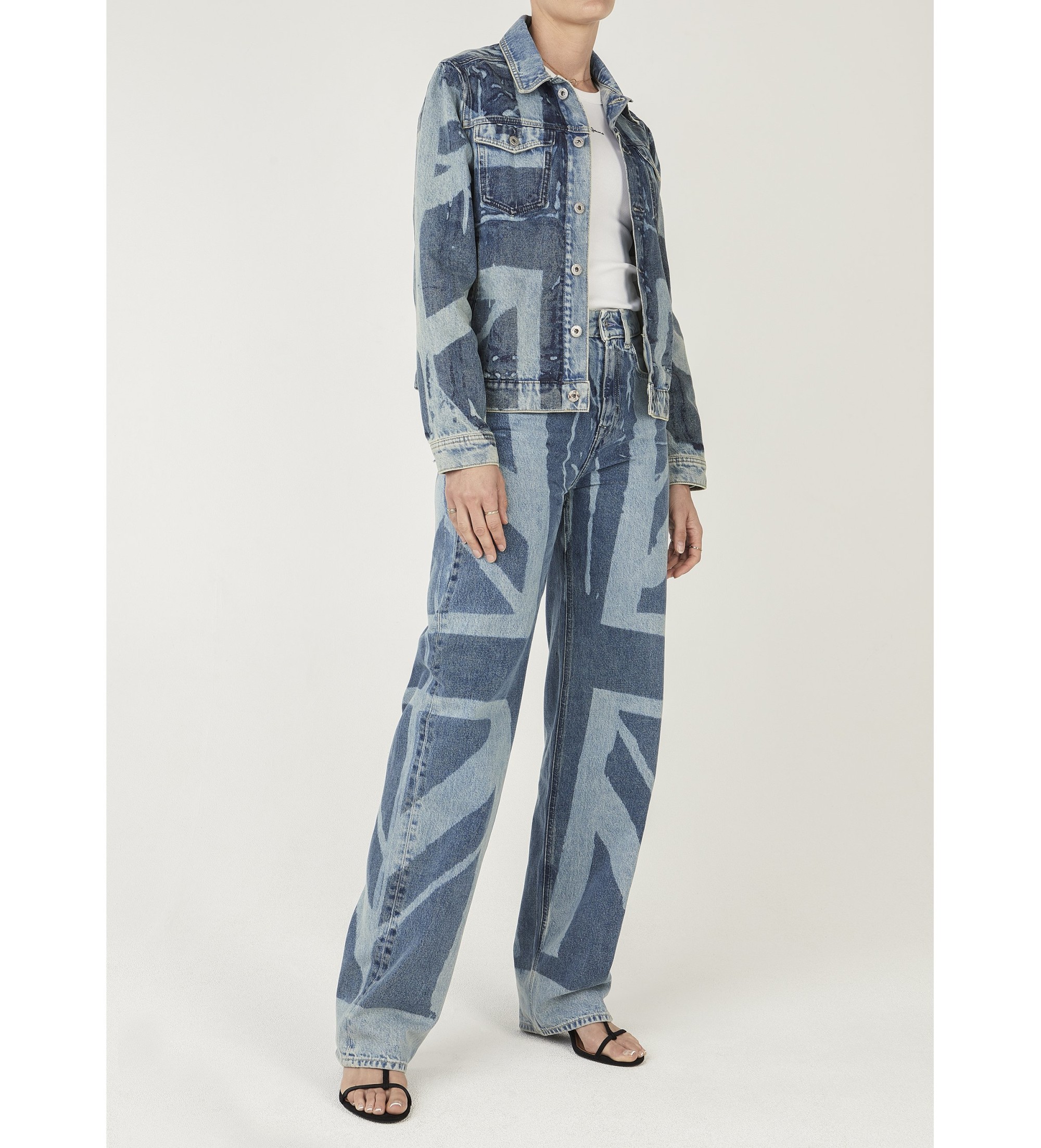 Pepe Jeans für Damen. PL2051032 Eden Iconic Hose blau (31/30), Lässig, Baumwolle, Denim