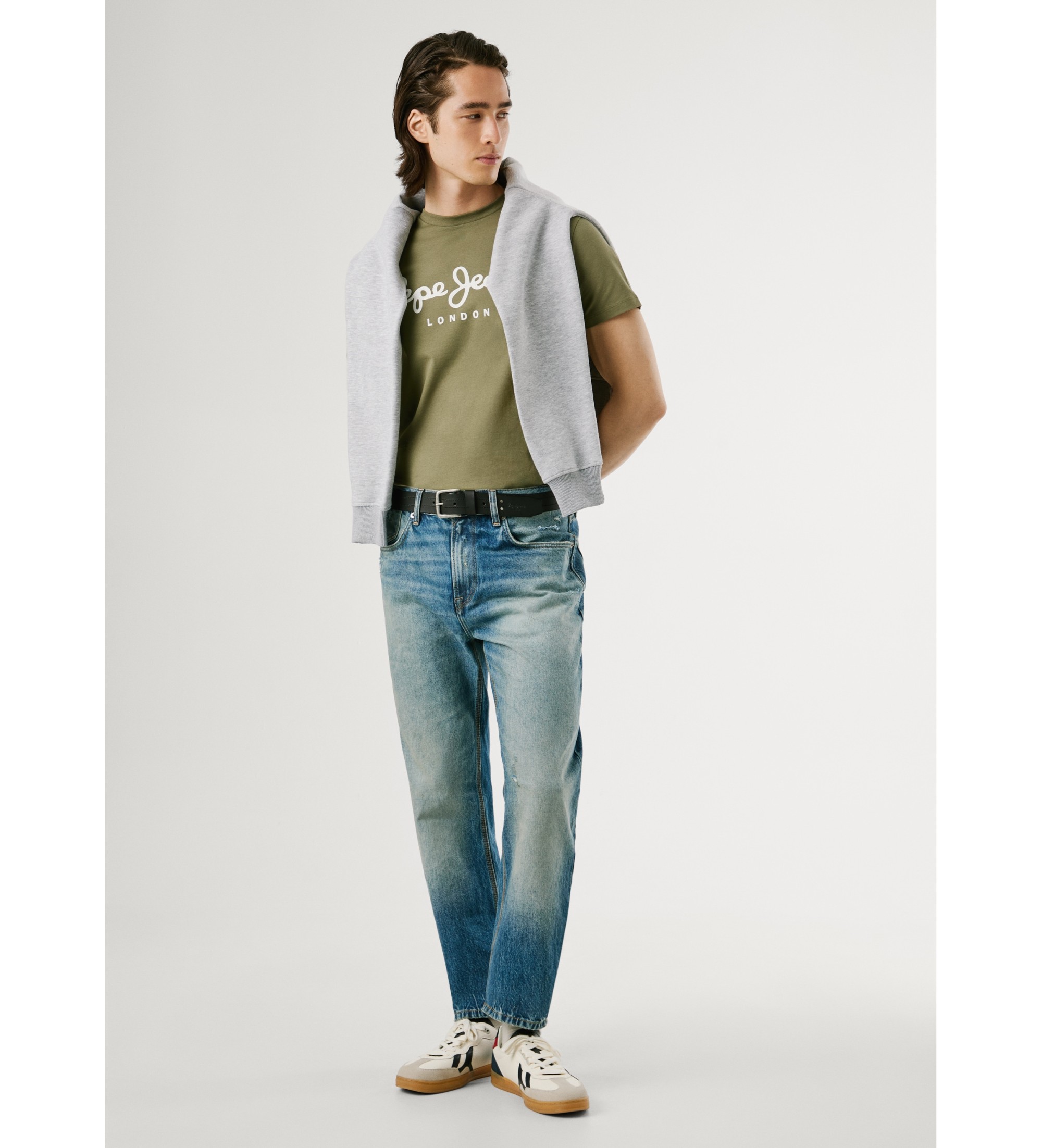Pepe Jeans für Herren. PM2084036 Jeans Byron blau (33/30), Lässig, Baumwolle, Denim