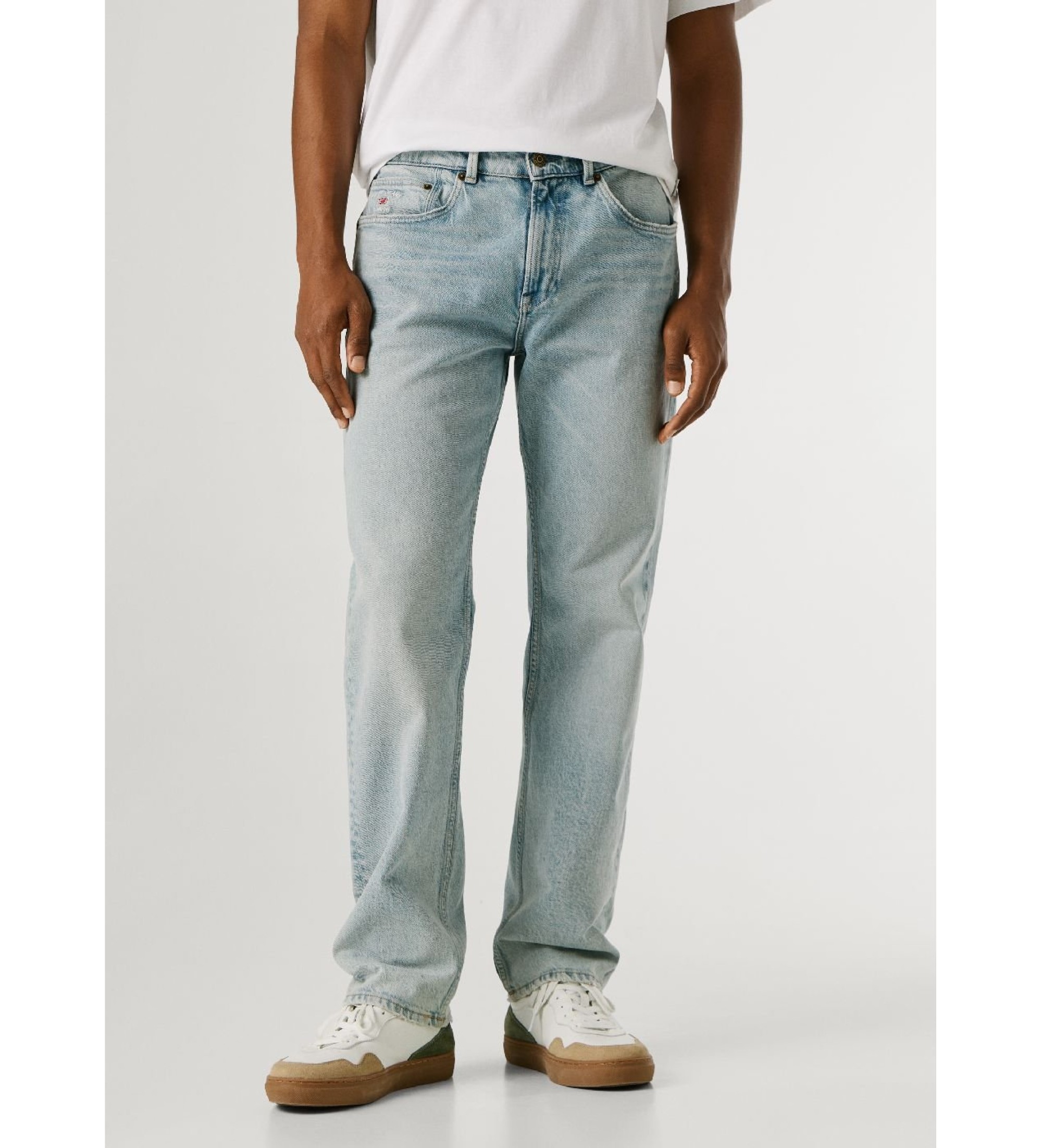 Pepe Jeansvoor mannen. PM2084121 Jeans recht Cash blauw (31/30), Casual, Katoen, Denim
