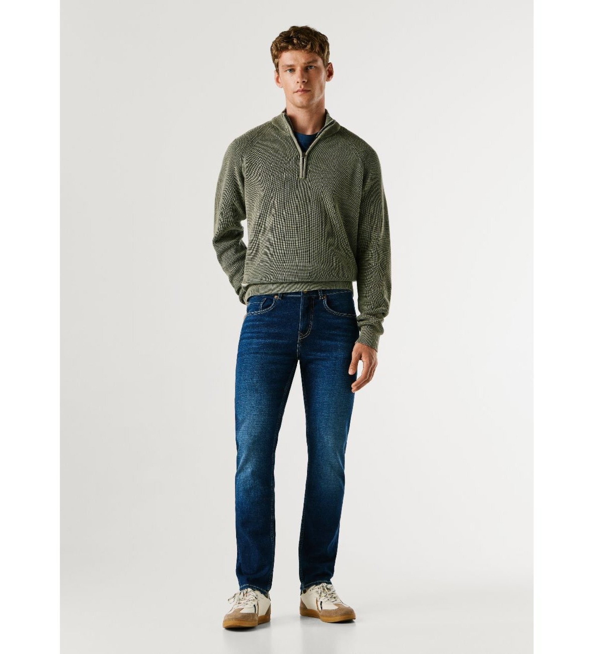 Pepe Jeans für Herren. PM20845335AD Jeans Straight Sommer blau (33/32), Lässig, Baumwolle, Denim