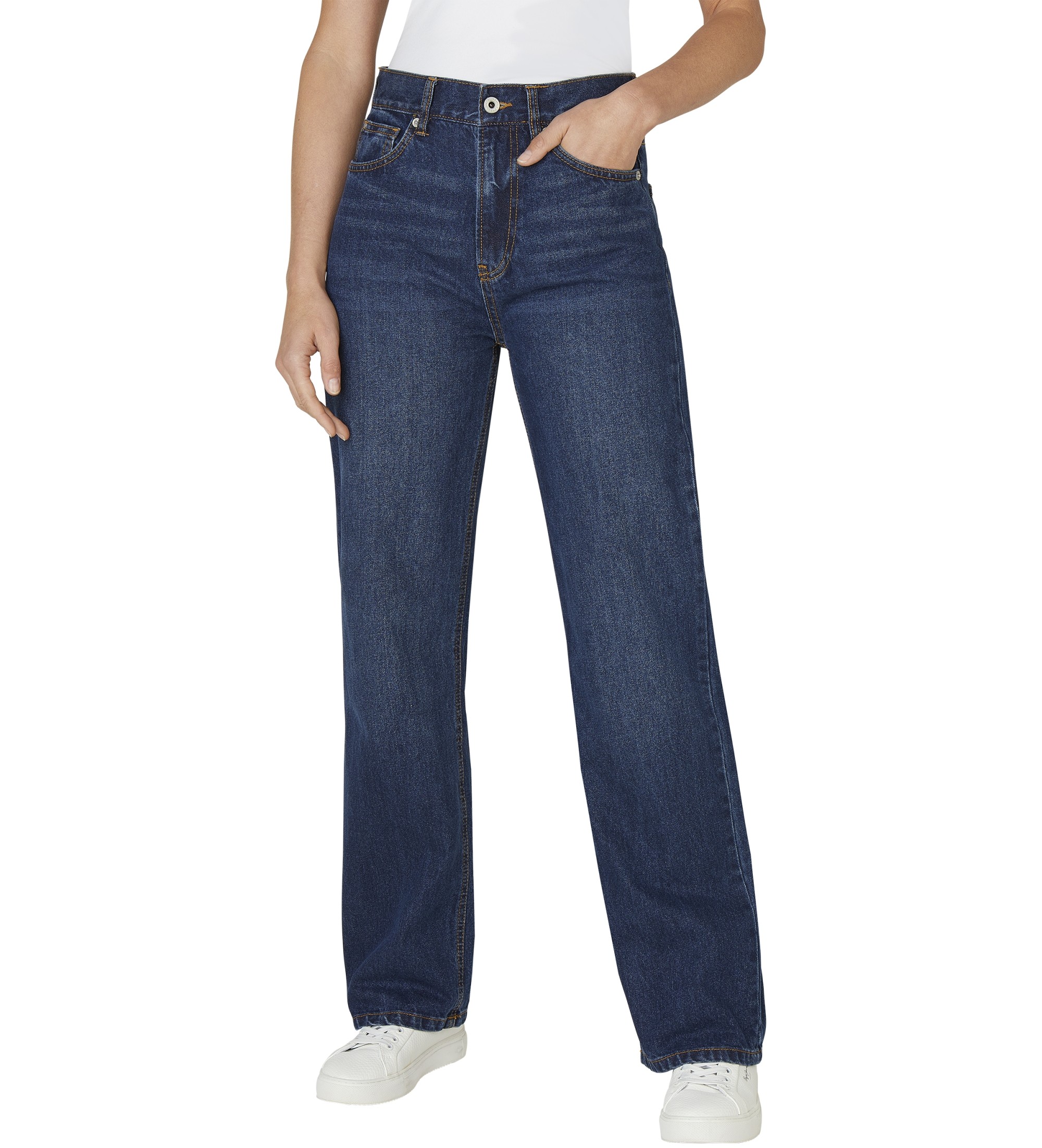 Pepe Jeans für Damen. PL2050676S0 Jeans Gerade Robyn blau (30/30), Lässig, Baumwolle, Denim