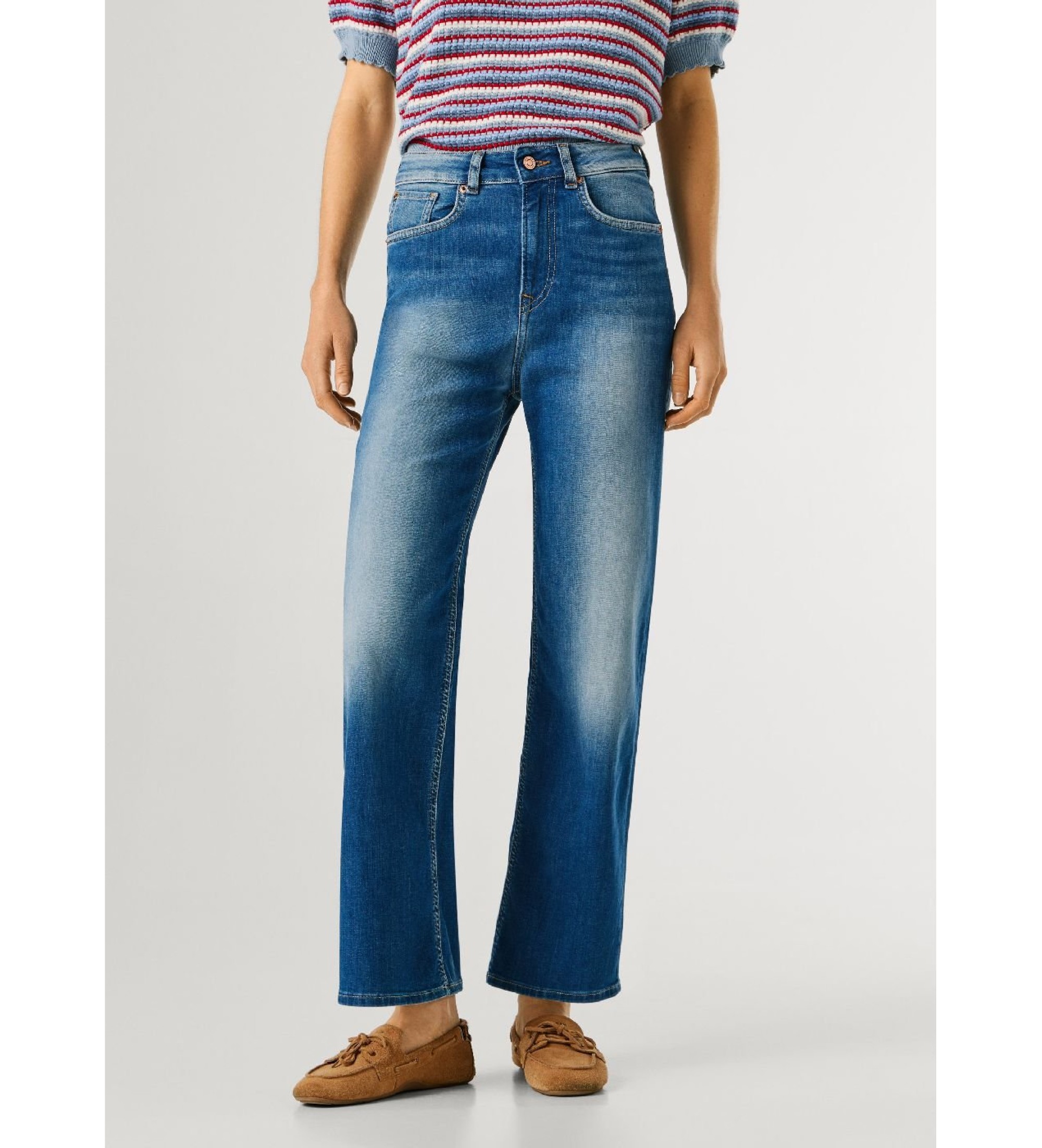 Pepe Jeans für Damen. PL2047318D45 Jeans Gerade Lexa blau (30/28), Lässig, Baumwolle, Denim
