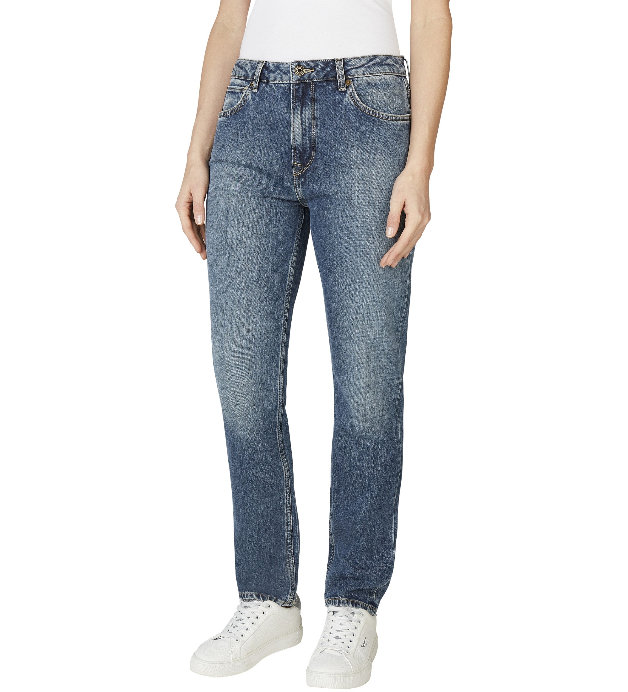 Pepe Jeans für Damen. PL20459184UM Jeans Veilchenblau (27/30), Lässig, Baumwolle, Denim