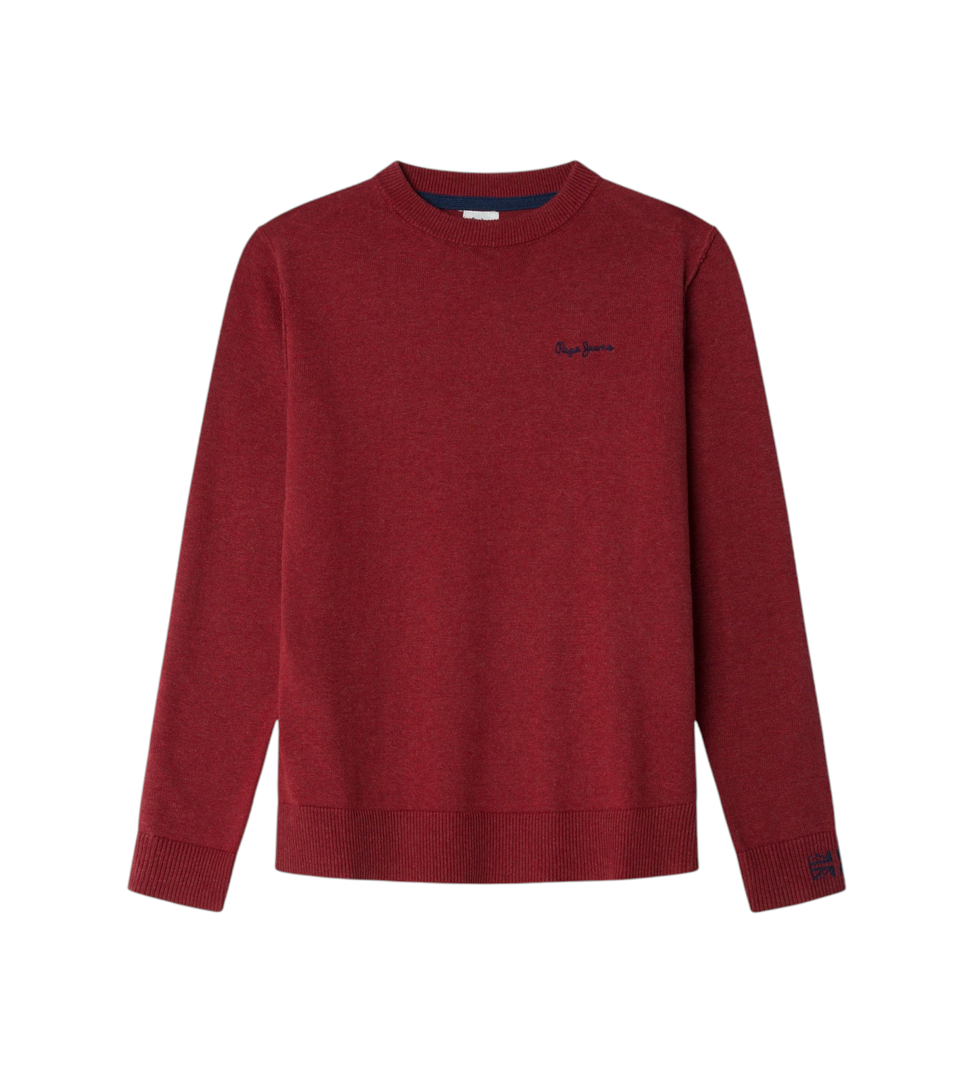 Pepe Jeans für Jungen. PB7000001 Roter Telio-Pullover (10Años= 140cm), Lässig, Baumwolle, Kinderbekleidung