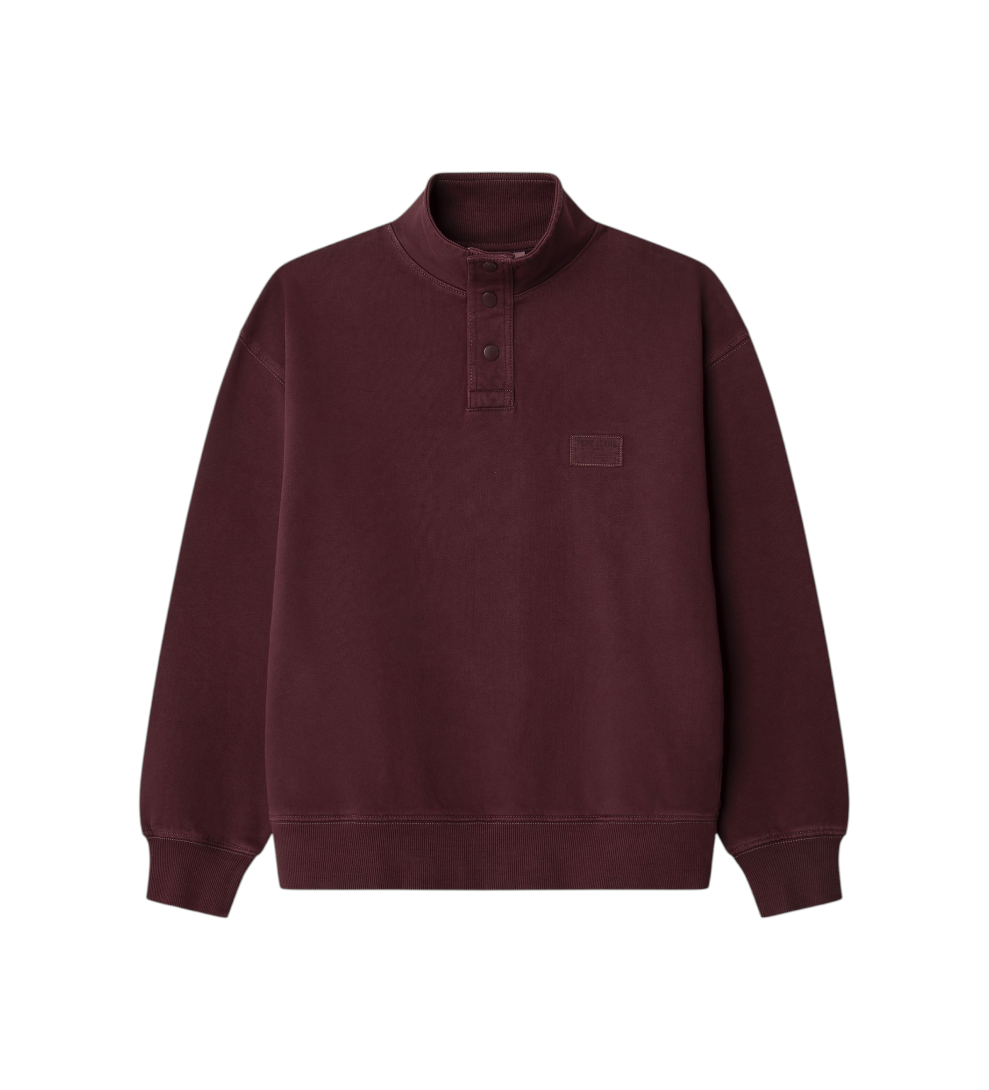 Pepe Jeans für Jungen. PB5800015 Terence Sweatshirt kastanienbraun (12años= 152cm), Lässig, Baumwolle, Kinderbekleidung