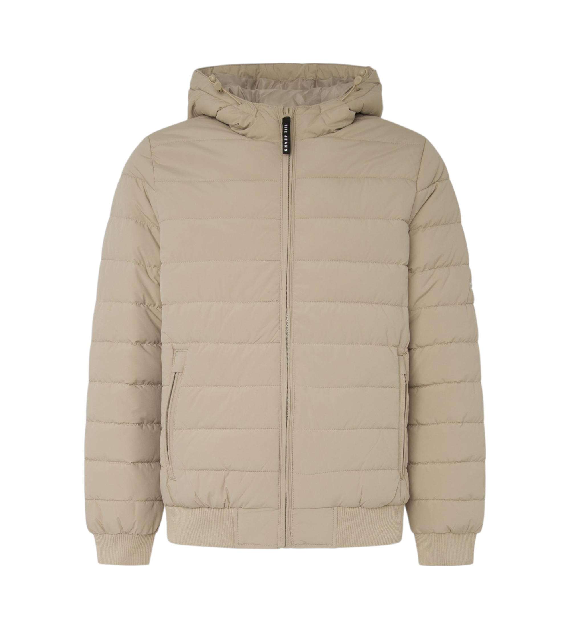 Pepe Jeansvoor mannen. PM403026 Tomek beige jas (S), Casual, Polyester
