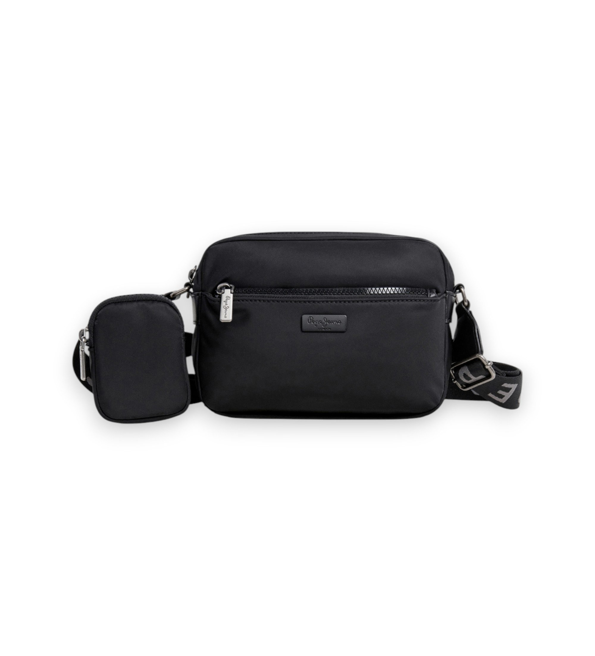 Pepe Jeans für Damen. PL0300172 Traci Tasche schwarz (OSFA), Lässig, Polyamid