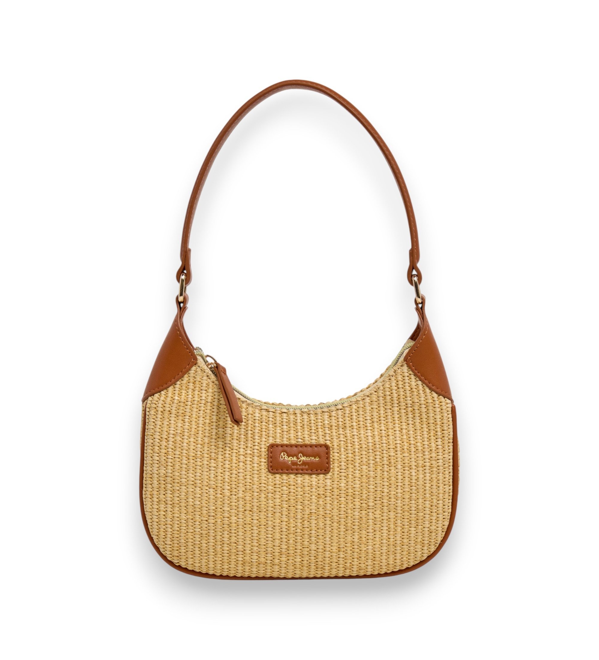 Pepe Jeans für Damen. PL0300176 Trish Handtasche beige, braun (OSFA), Lässig, Polyurethan