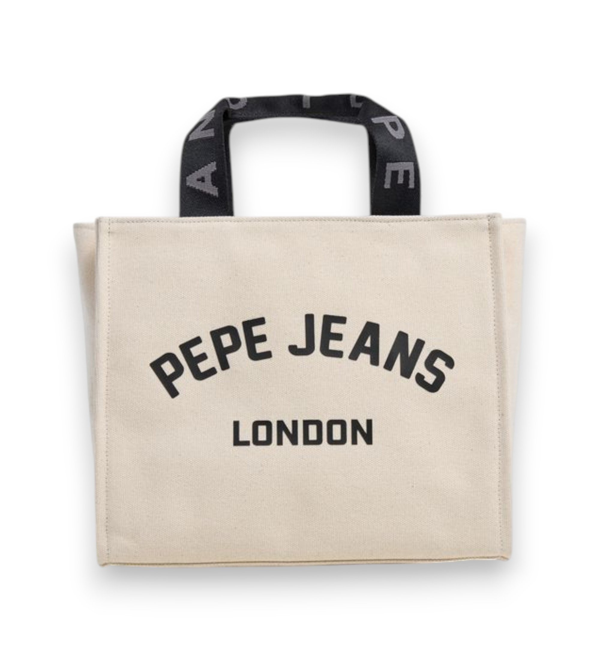 Pepe Jeans für Damen. PL0300175 Trisha beige Handtasche (OSFA), Weiß, Lässig, Baumwolle