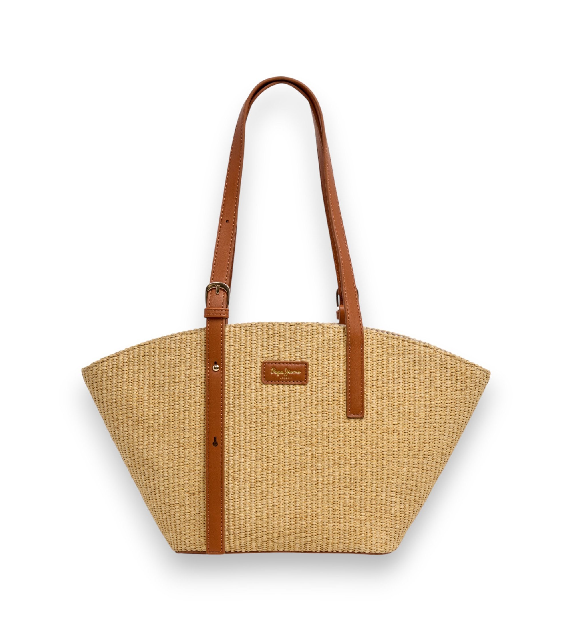Pepe Jeans für Damen. PL0300178 Trudy beige Shopper-Tasche (OSFA), Lässig, Synthetisch