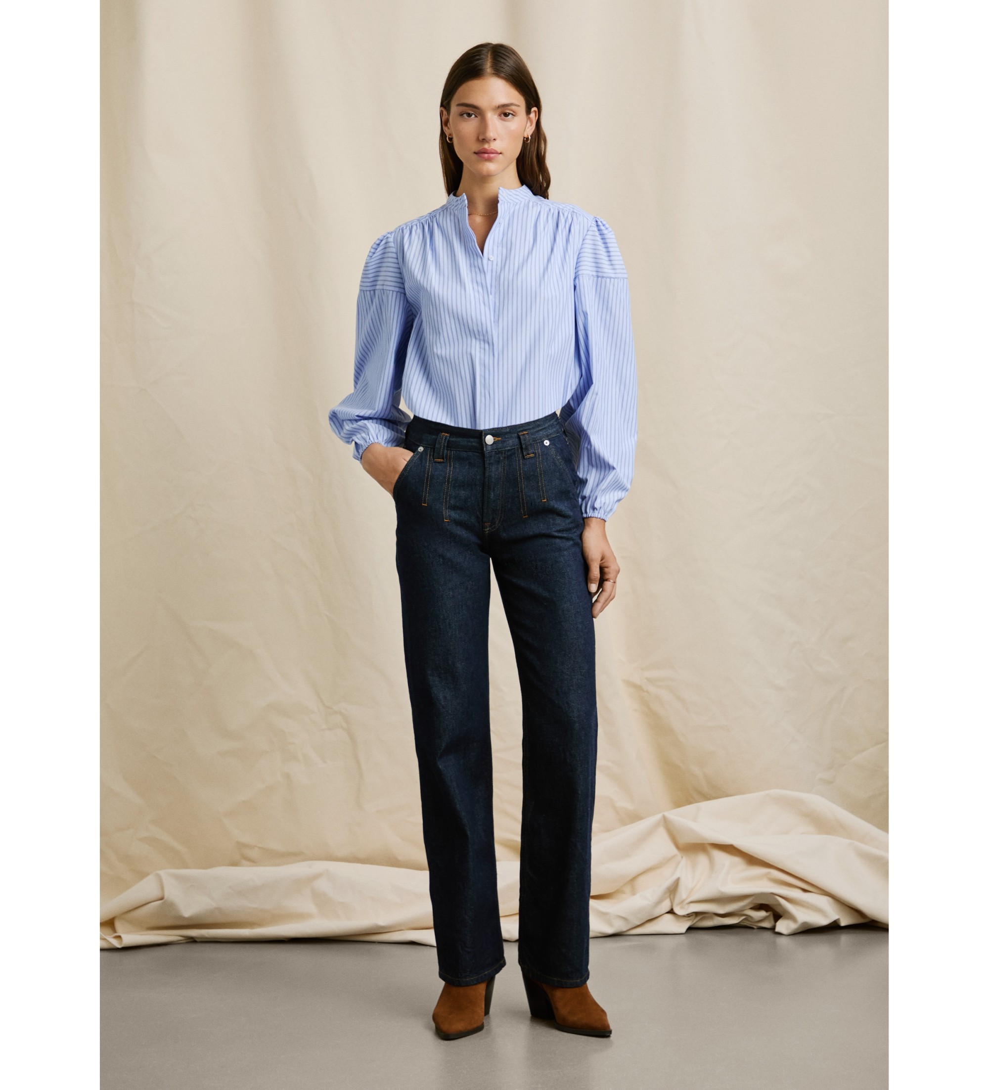 Pepe Jeans für Damen. PL2050893 Jeans W11 Straight navy (31/30), Lässig, Baumwolle, Denim, Marine