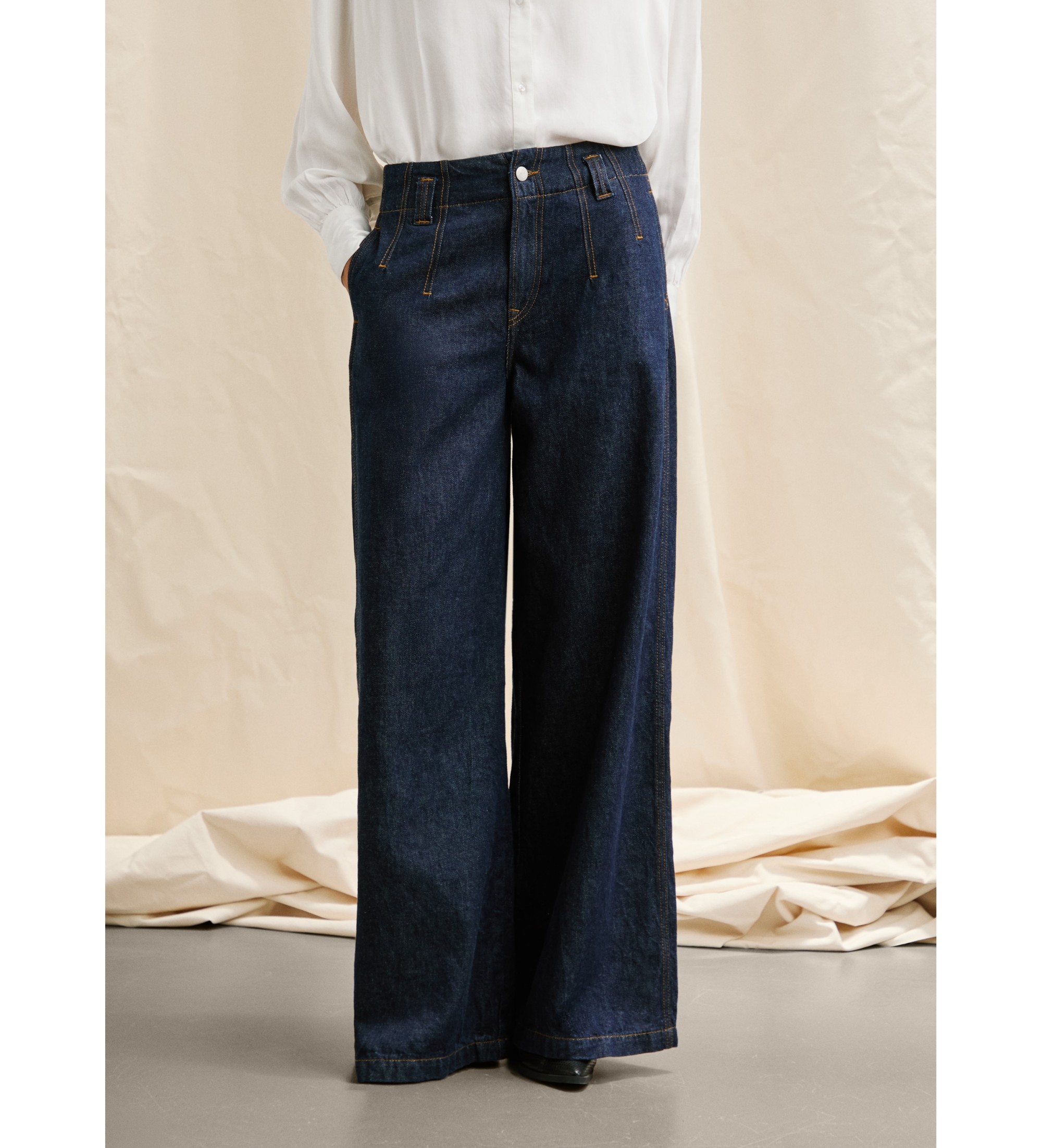 Pepe Jeans für Damen. PL2050892 Jeans W11 Weites Bein blau (29/30), Lässig, Baumwolle, Denim