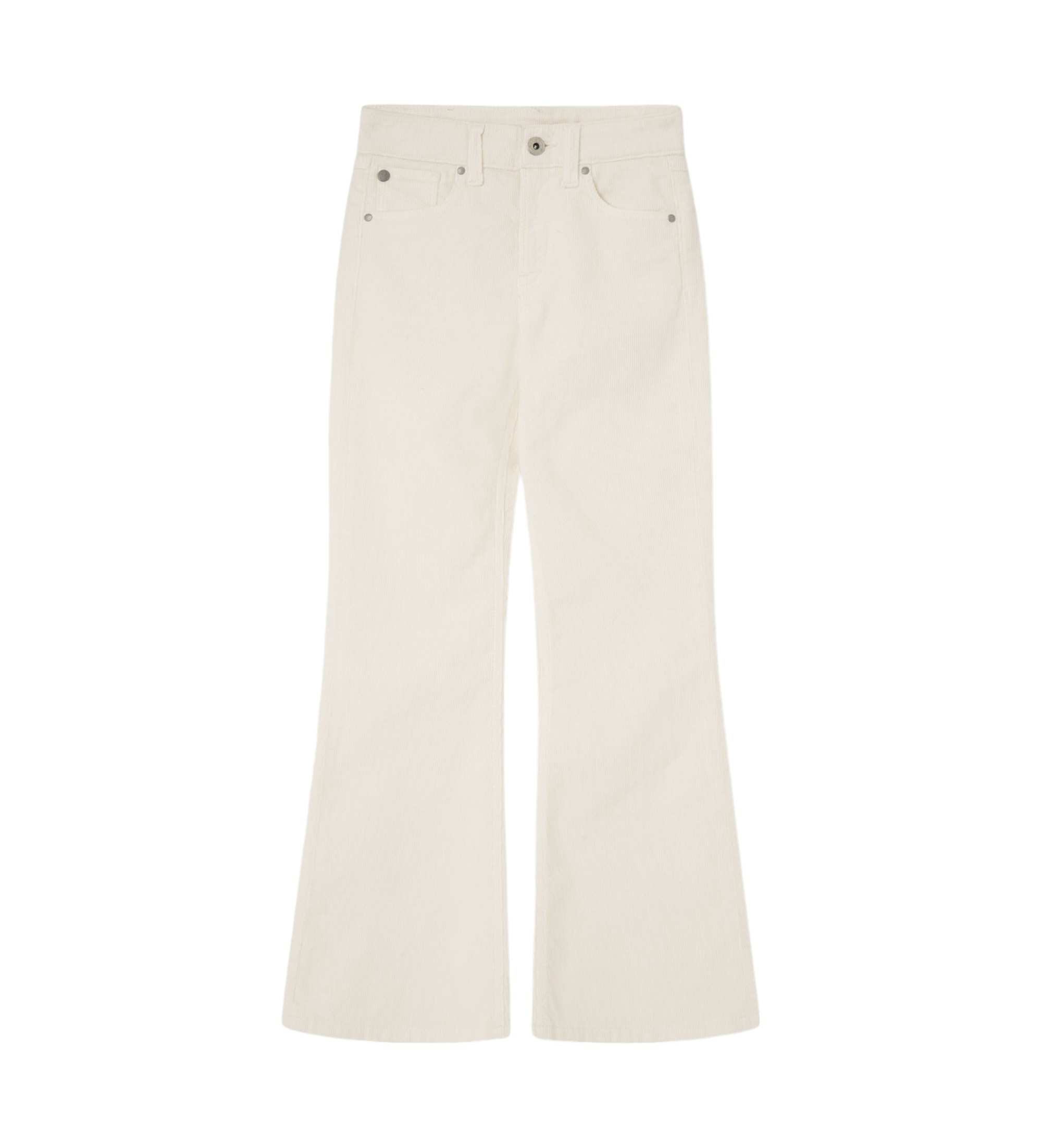Pepe Jeans für Mädchen. PG210795 Willa Hose weiß (8años= 128cm), Lässig, Baumwolle, Nachhaltig, Kinderbekleidung