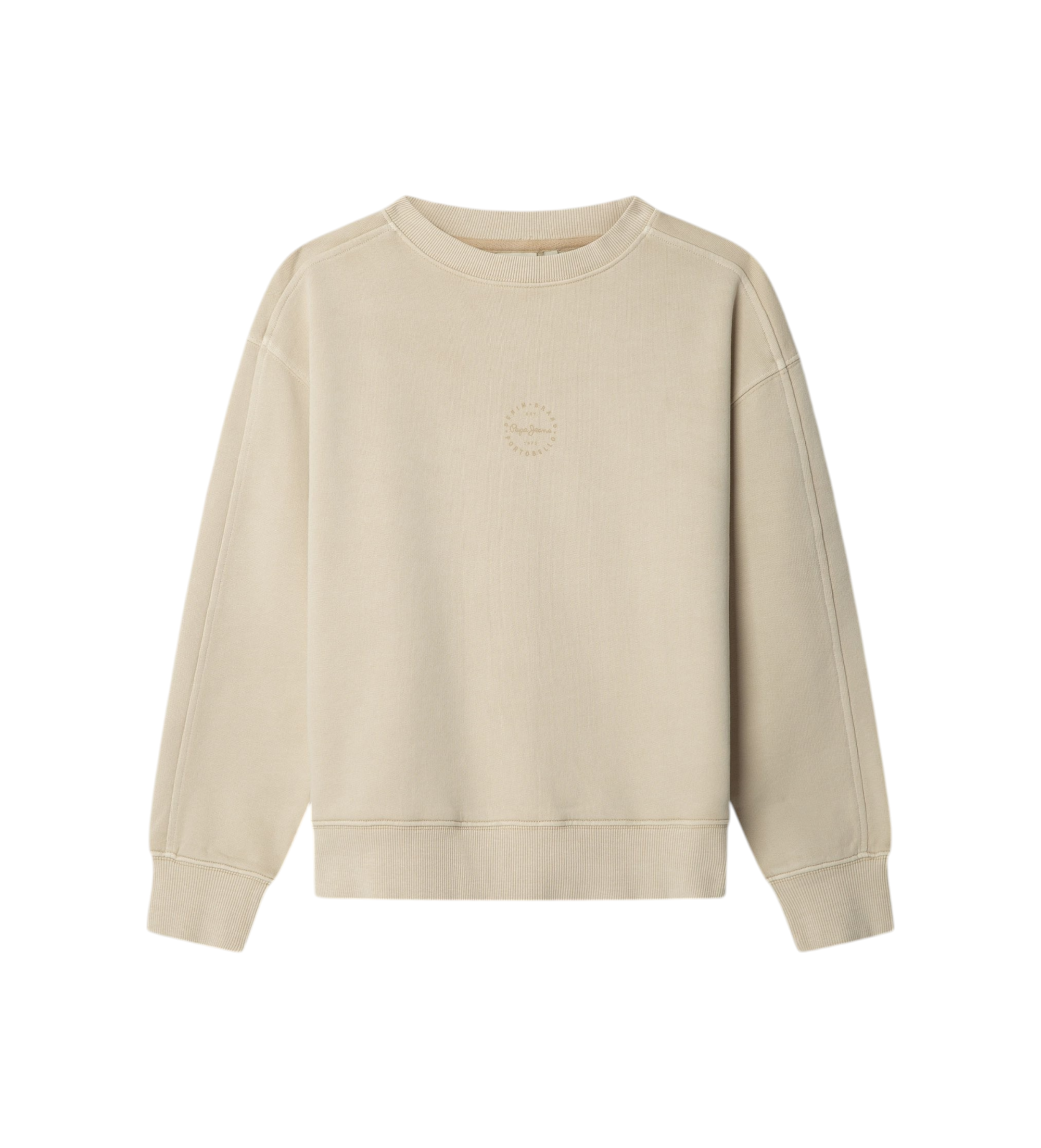 Pepe Jeans für Jungen. PB5800071 Sweatshirt William beige (10años= 140cm), Lässig, Baumwolle, Kinderbekleidung