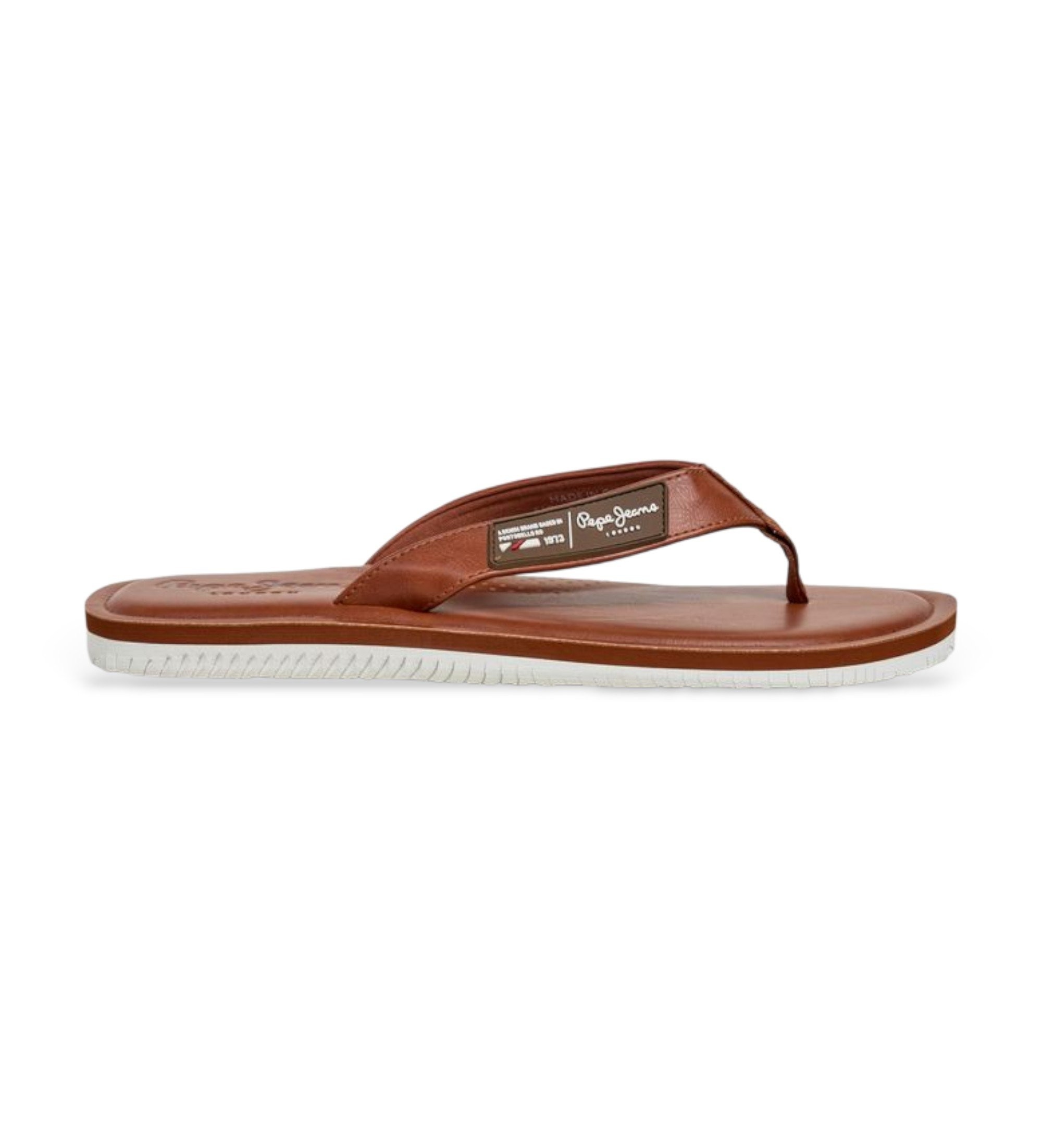 Pepe Jeans für Herren. PMS700020 Wind Heritage Sandalen braun (41), Wohnung, Keine, Lässig