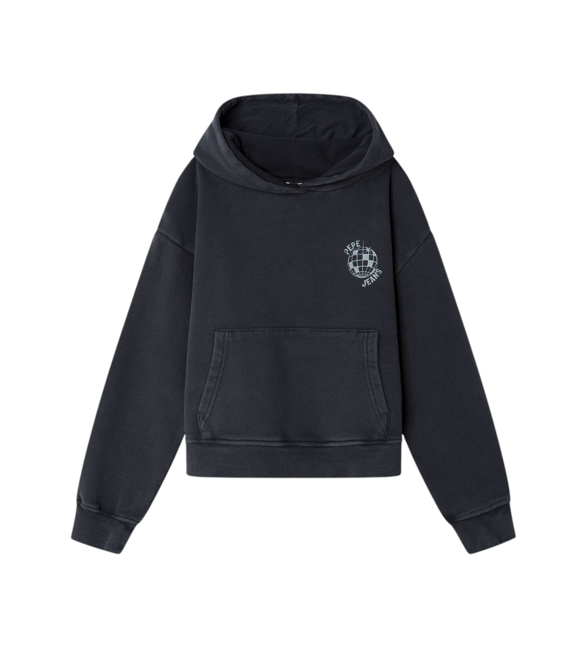 Pepe Jeans für Mädchen. PG5800011 Sweatshirt Ava navy (10años= 140cm), Lässig, Baumwolle, Marine, Kinderbekleidung