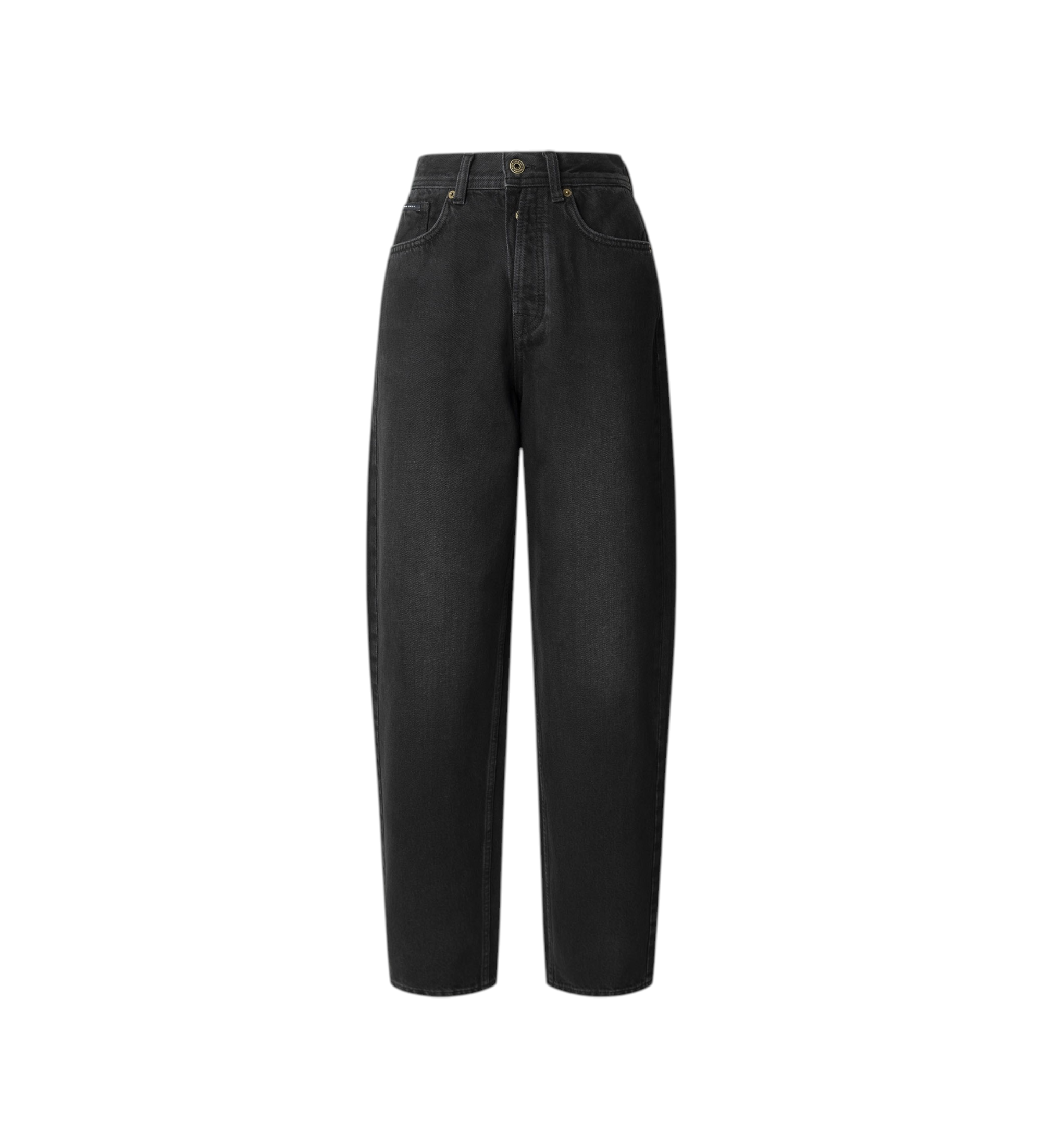 Pepe Jeans für Damen. PL20473949F0 Jeans Barrel Addison schwarz (30/30), Lässig, Baumwolle