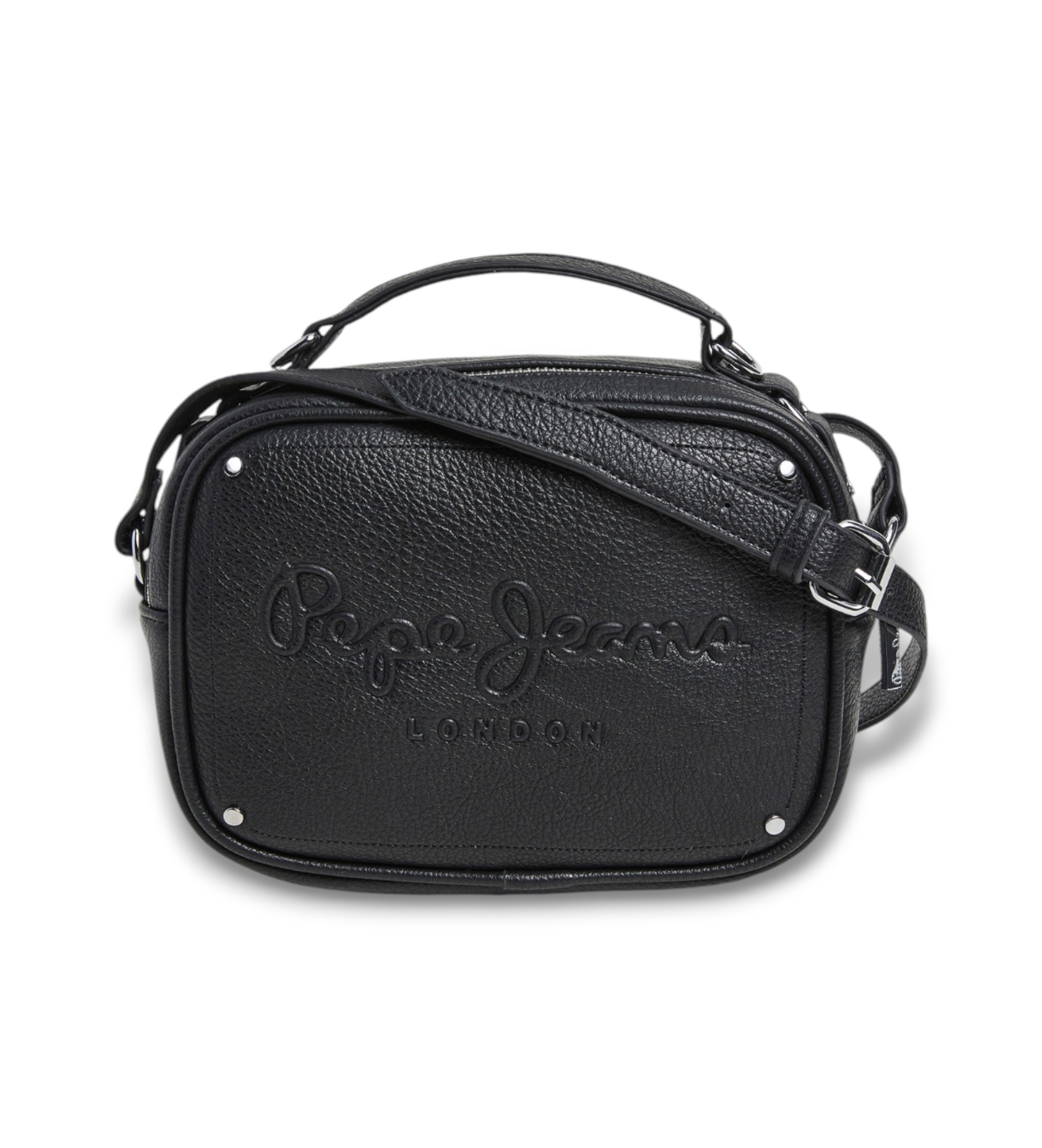 Pepe Jeansvoor vrouwen. PL031563 Bassy Icon zwart (OSFA), Casual, Polyurethaan