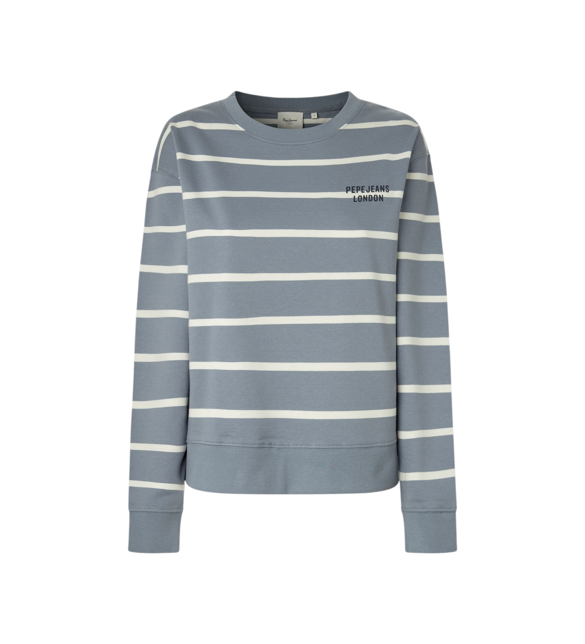 Pepe Jeans für Damen. PL5800021 Biridiana Sweatshirt blau (M), Lässig, Baumwolle