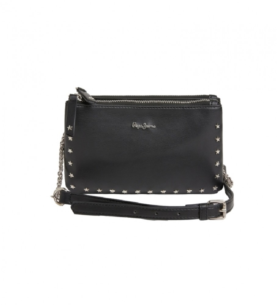 Pepe Jeans für Damen. PL031470 Camile Charm Tasche schwarz (OSFA), Lässig, Polyurethan