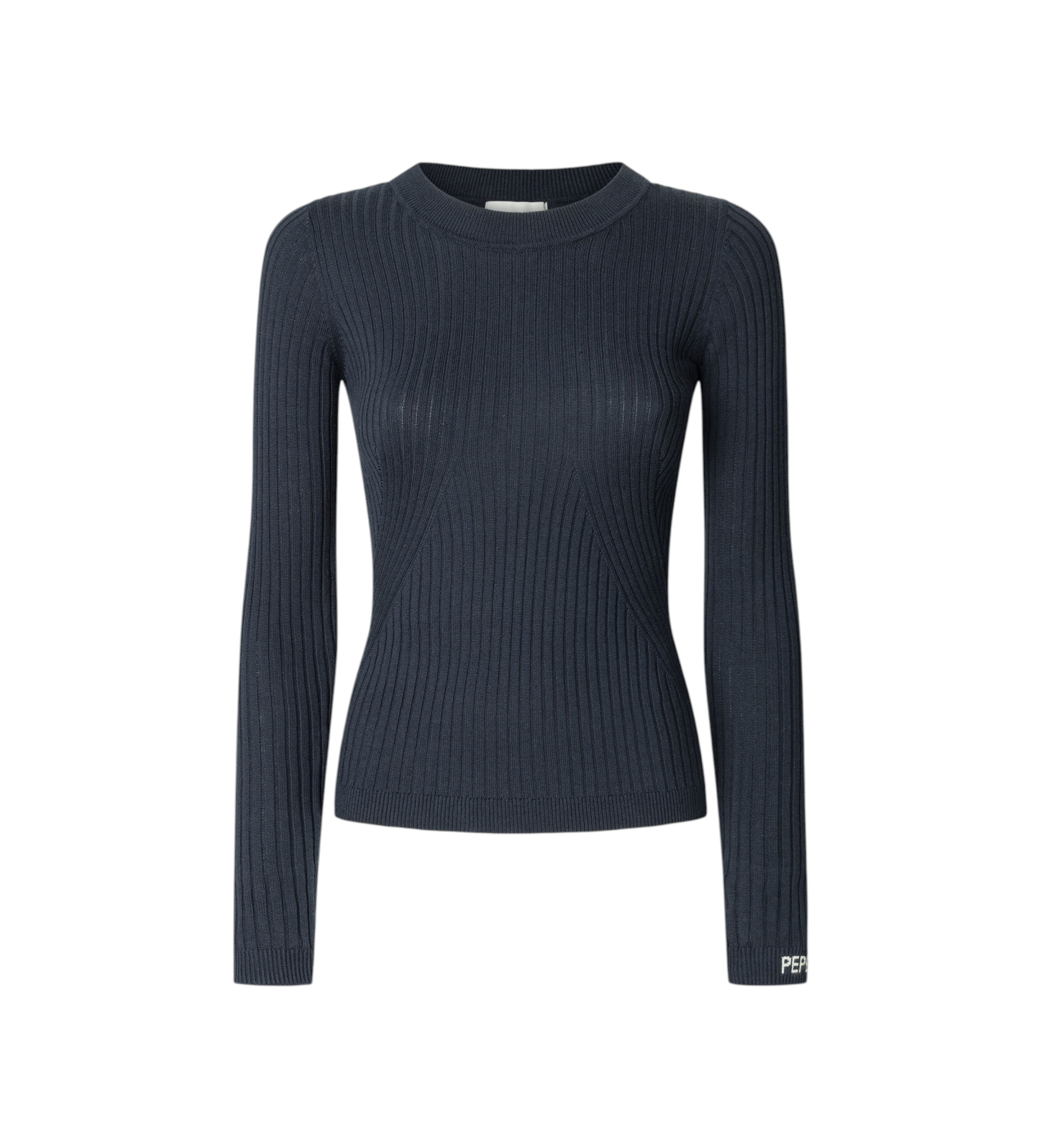 Pepe Jeans für Damen. PL7000025 Pullover Carla navy (M), Lässig, Baumwolle, Marine