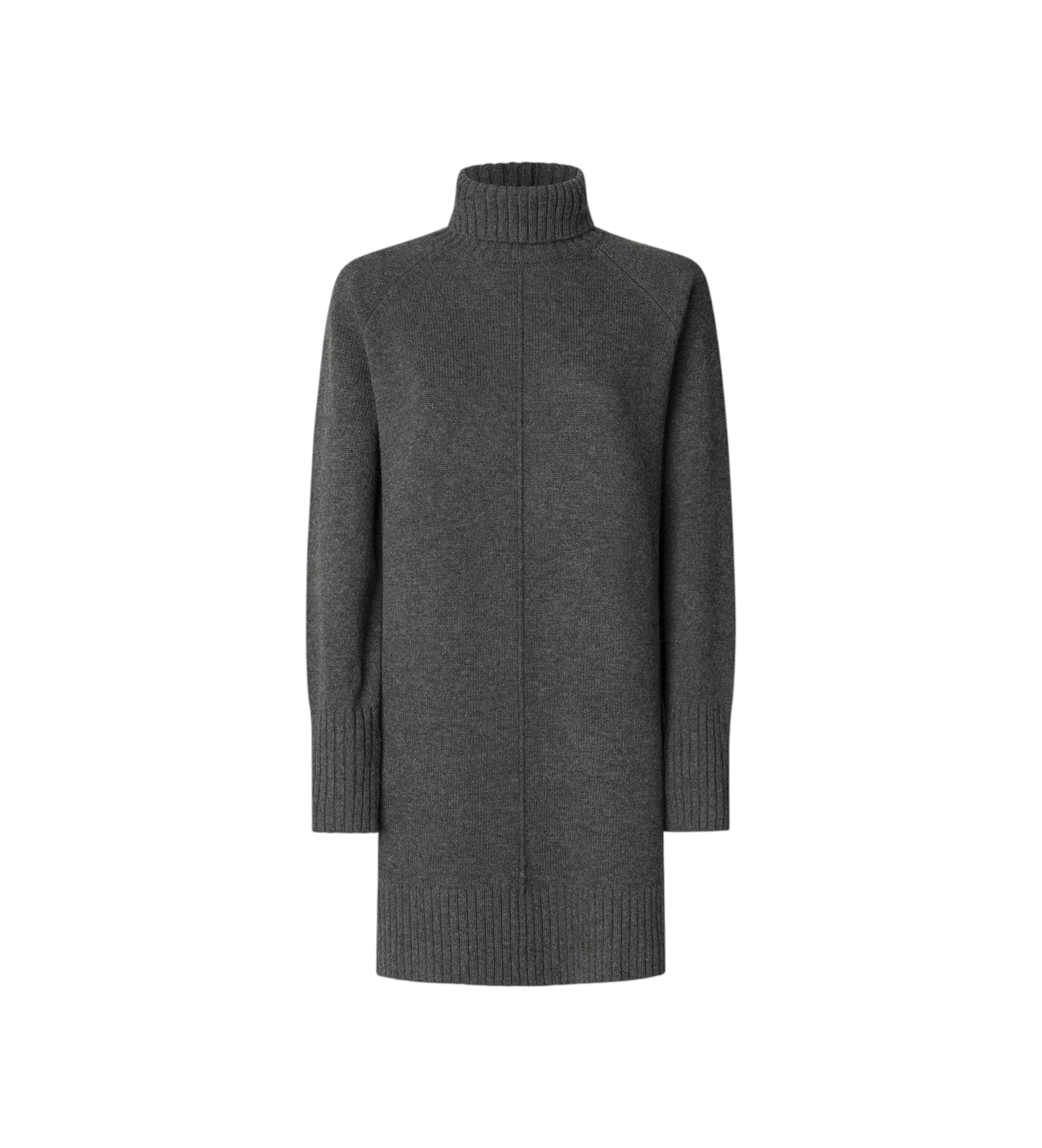 Pepe Jeans für Damen. PL9537714 Carola Kleid grau (S), Lässig, Polyester, Langarm