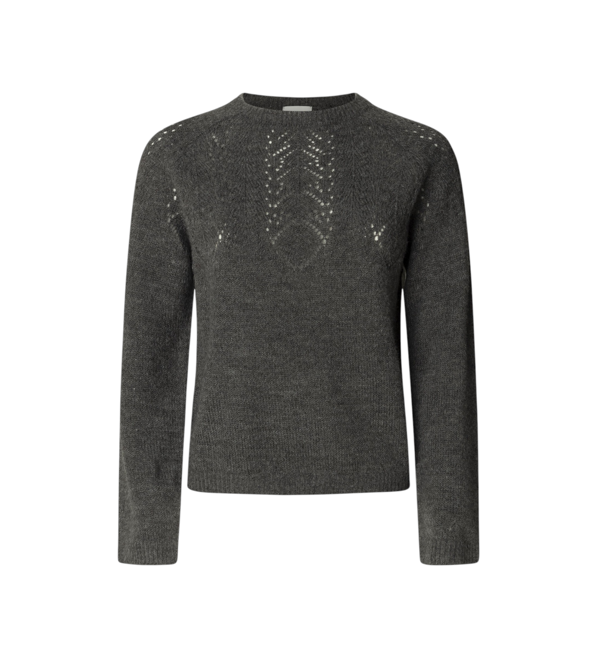 Pepe Jeans für Damen. PL7000010 Kirsche Pullover grau (M), Lässig, Acryl