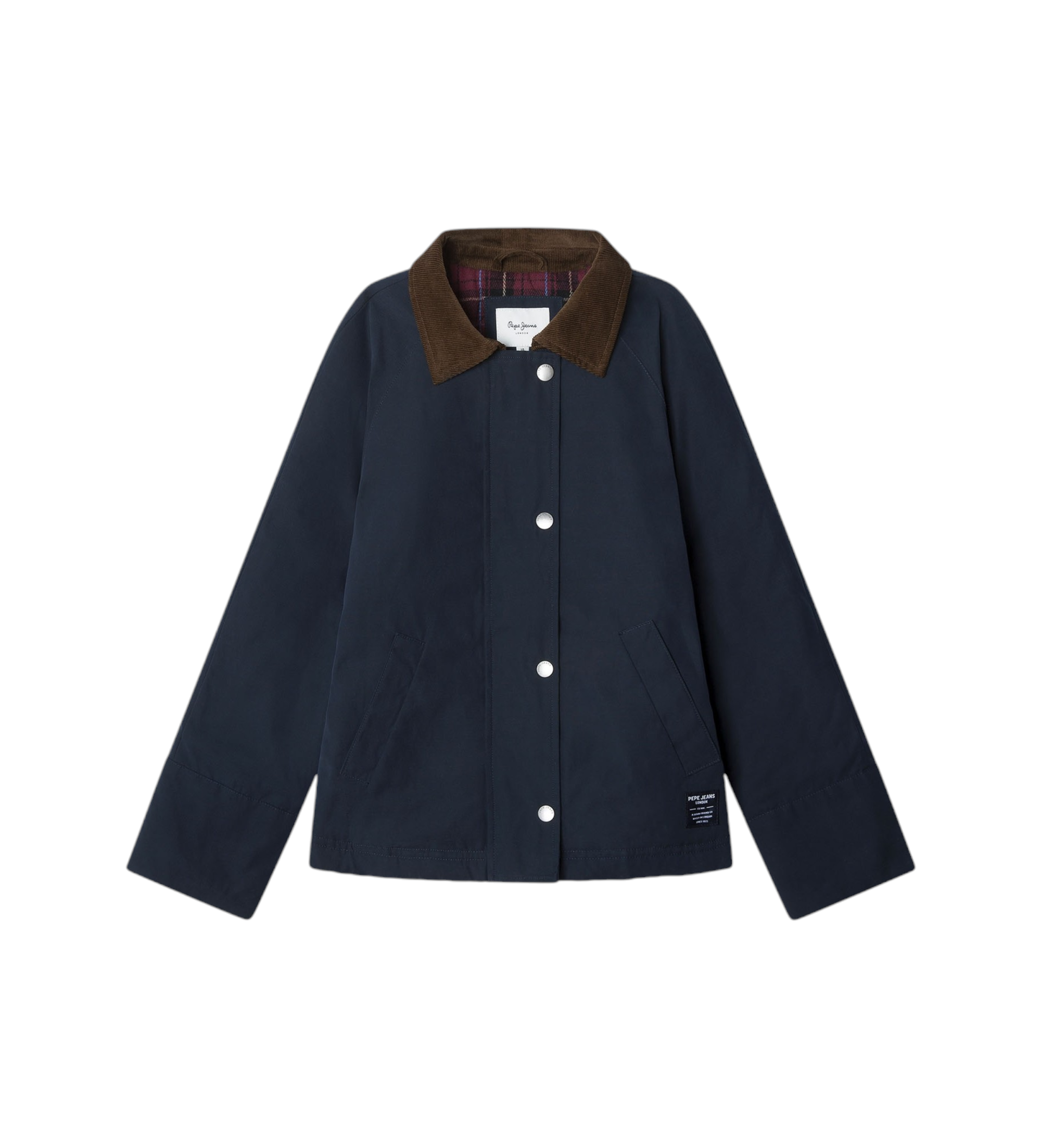 Pepe Jeans für Mädchen. PG4000011 Erica Jacke blau (12años= 152cm), Lässig, Baumwolle, Marine, Kinderbekleidung