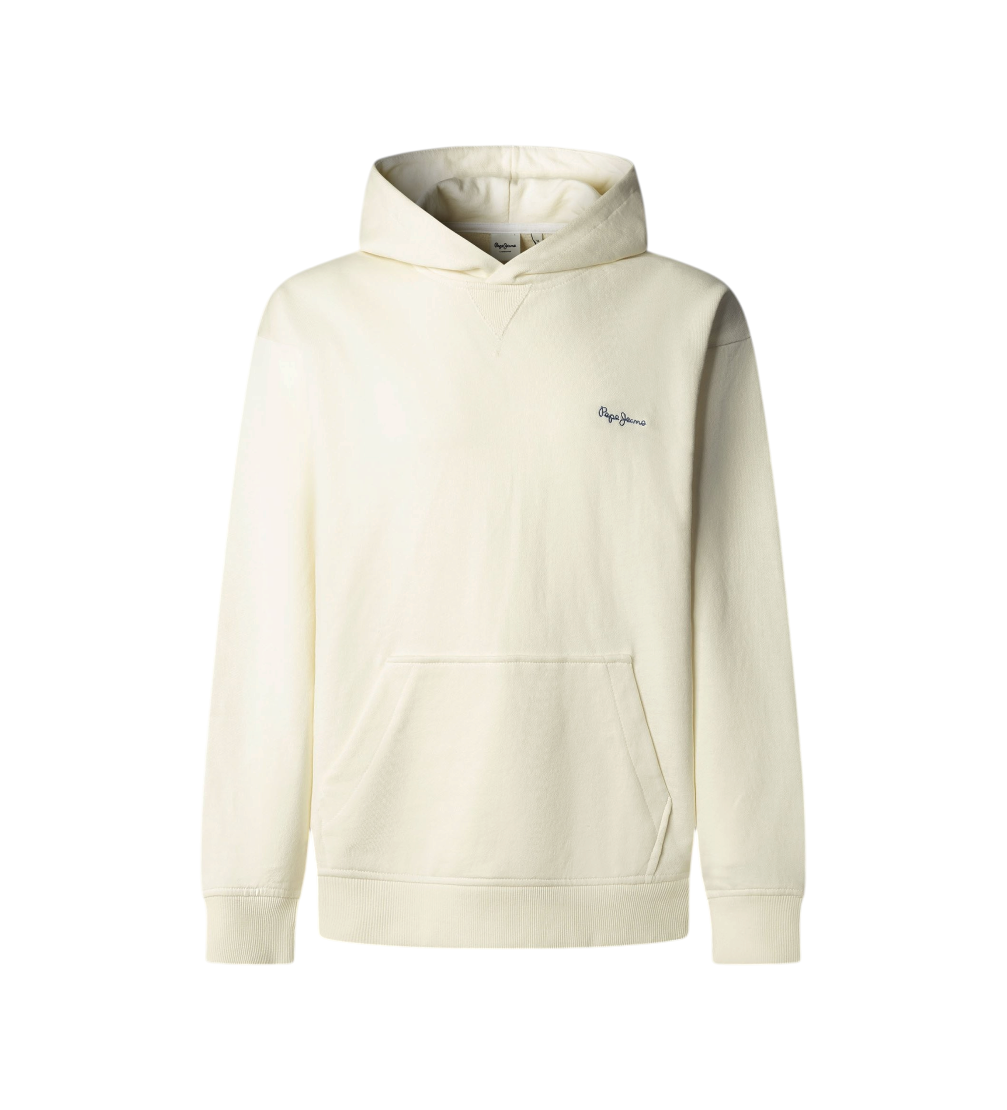Pepe Jeansvoor mannen. PM5800155 Off-white Geo Small Logo sweater (XXL), Wit, Casual, Katoen
