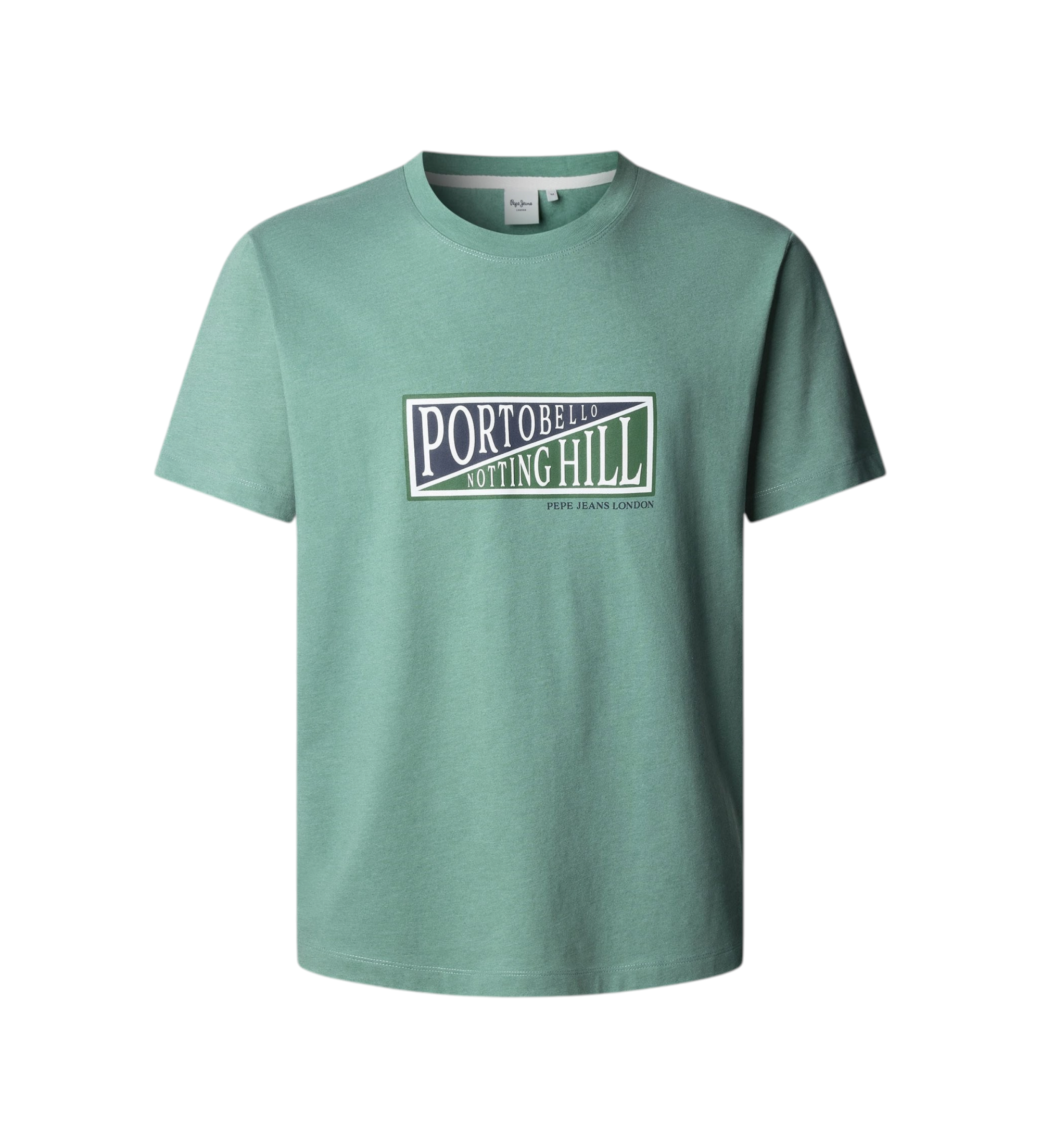 Pepe Jeans für Herren. PM5010318 George-T-Shirt grün (XL), Lässig, Baumwolle, Kurzarm