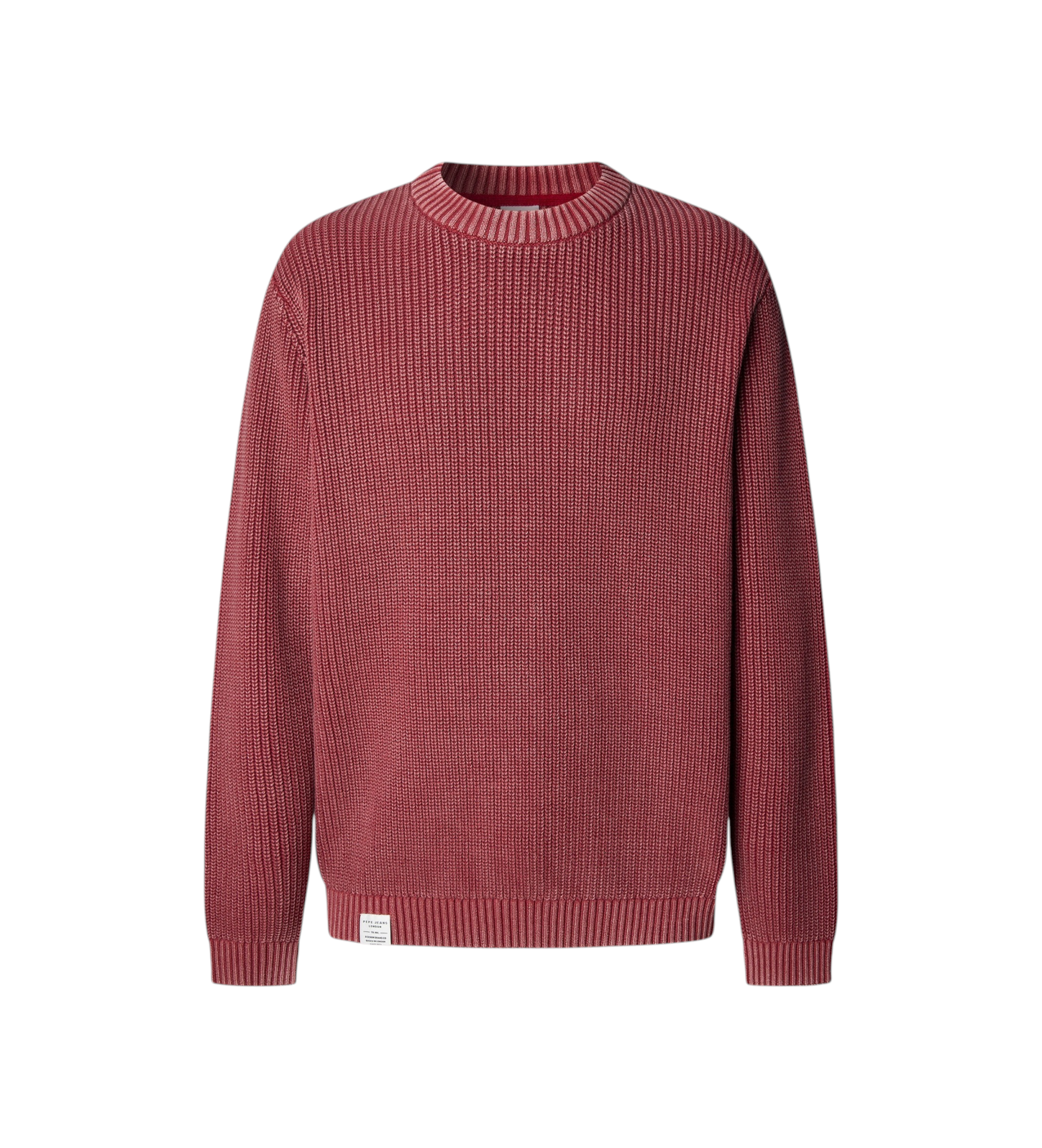 Pepe Jeans für Herren. PM7000022 Parker Pullover rot (S), Lässig, Baumwolle