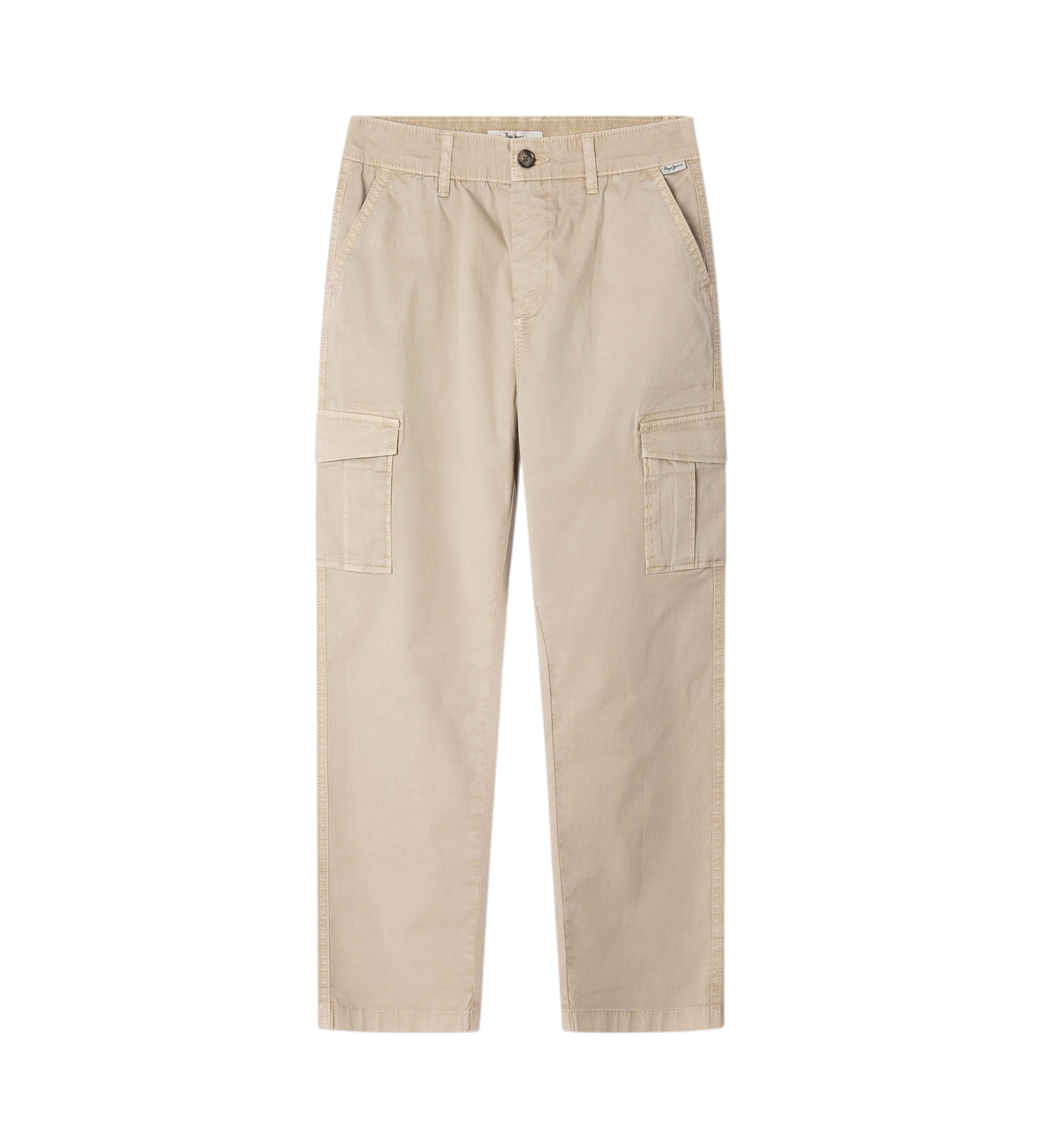 Pepe Jeans für Jungen. PB210730 Relax Cargo Hose beige (10años= 140cm), Lässig, Baumwolle, Nachhaltig, Kinderbekleidung
