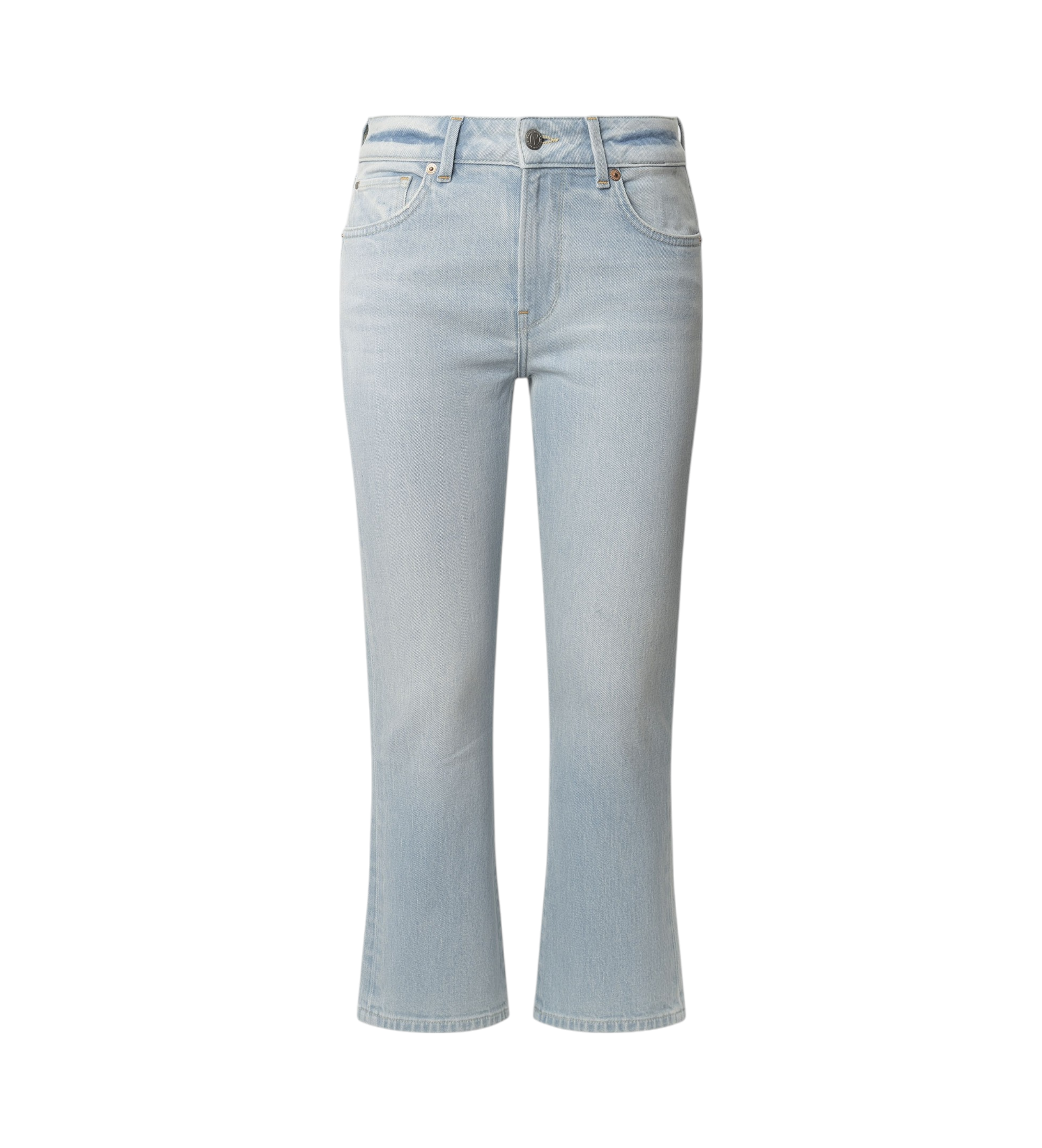 Pepe Jeans für Damen. PL205014 Jeans Kick Flare Mw Breeze blau (26/32), Lässig, Baumwolle, Denim, Nachhaltig
