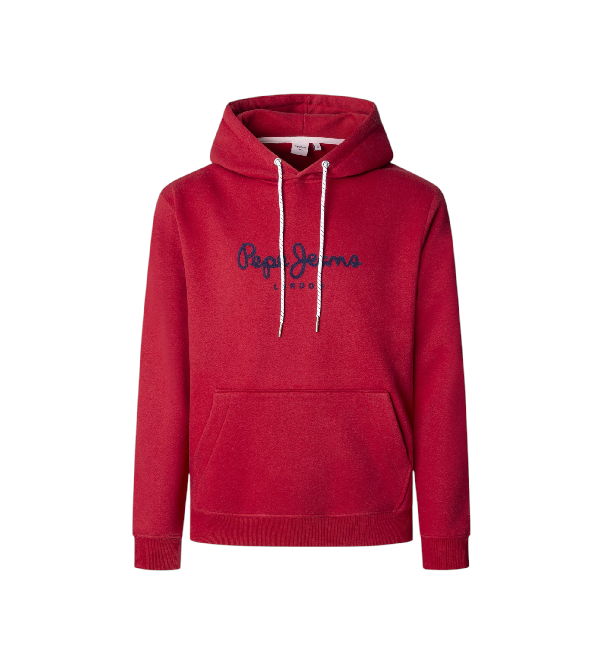 Pepe Jeans für Herren. PM5800009 Sweatshirt Macbeth Einfarbig rot (S), Lässig, Baumwolle