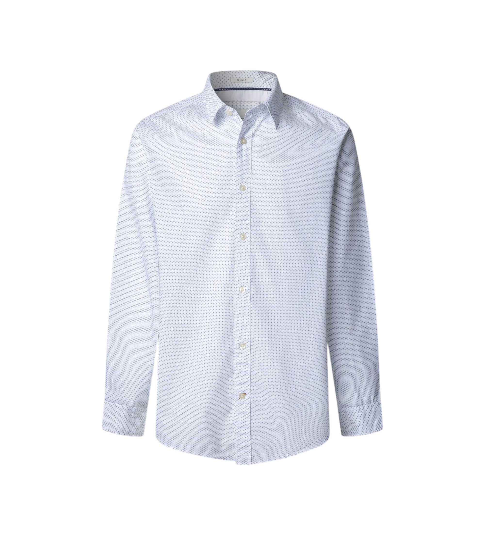 Pepe Jeans für Herren. PM3091191 Padua Hemd weiß (S), Lässig, Baumwolle, Langarm